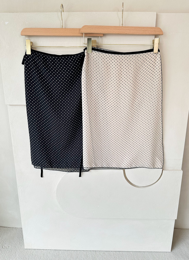 BS希日點點綁帶裙