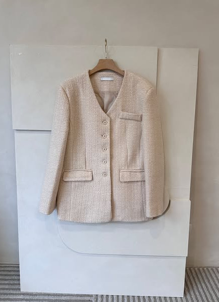 BS麗珍小釦羊毛外套