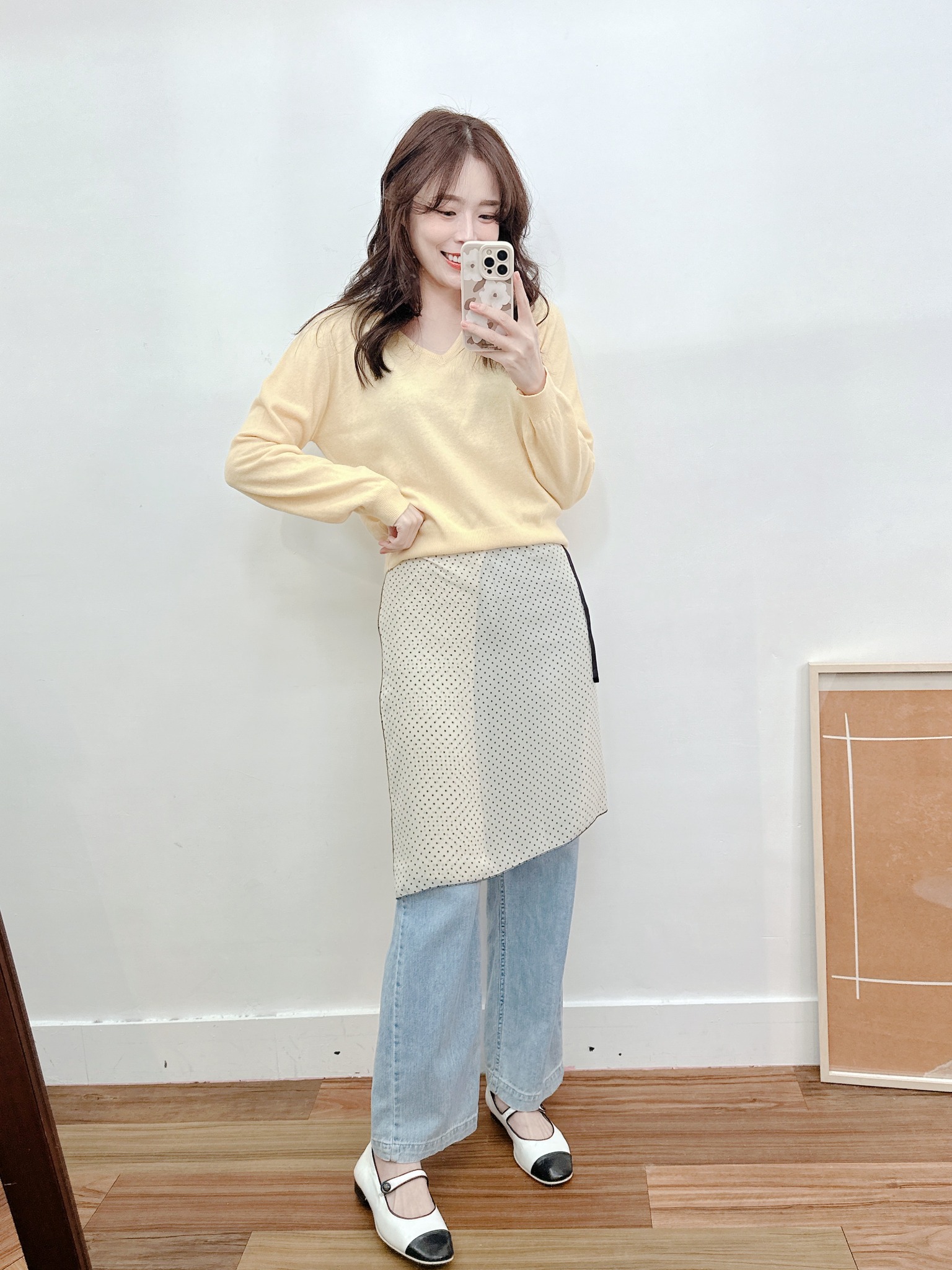 BS希日點點綁帶裙