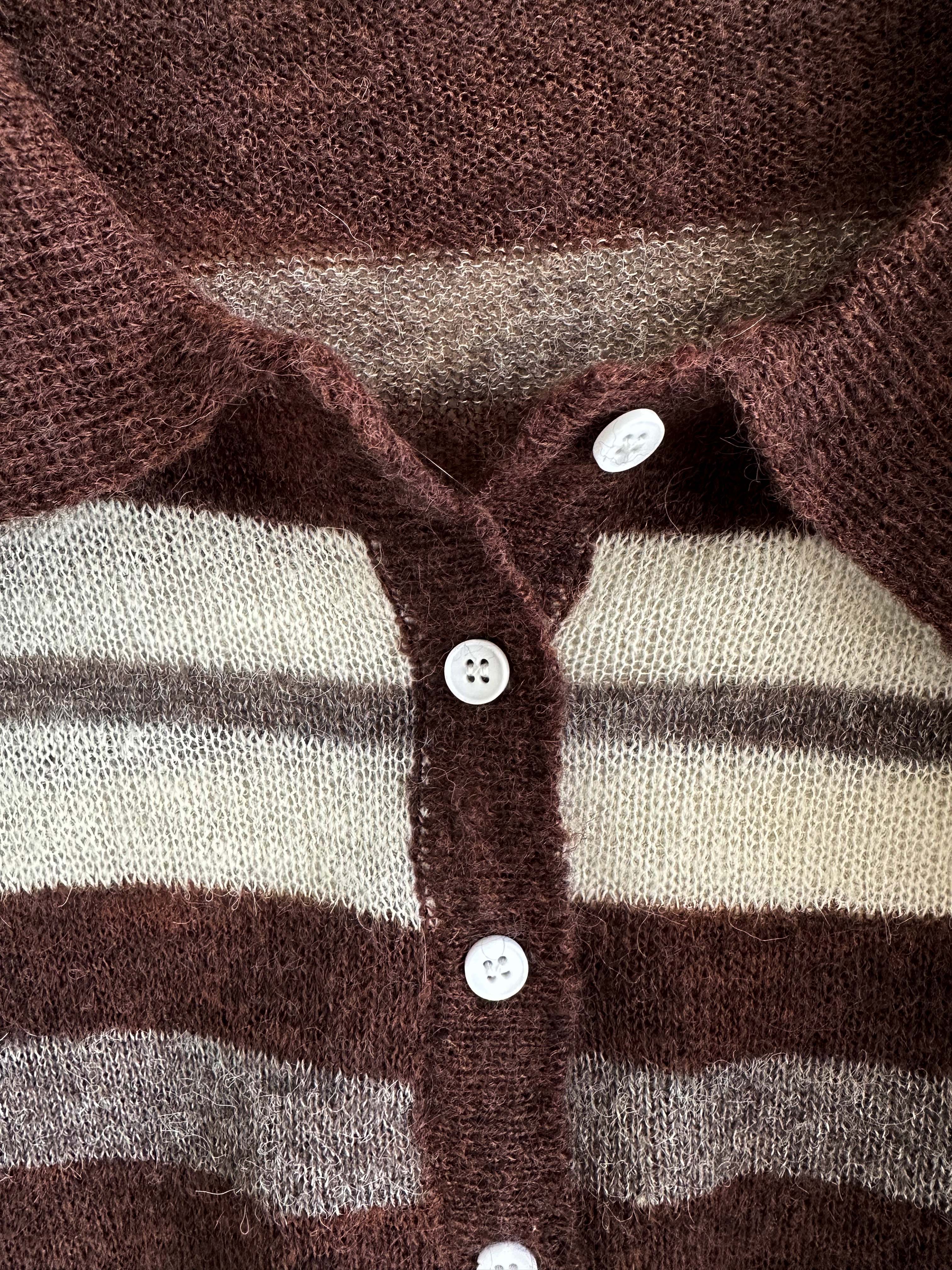 BS翻領條紋針織衫(兩色)