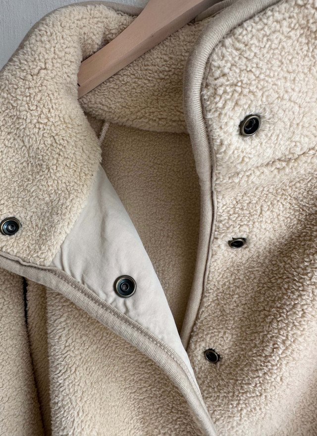 BS立領抓毛絨外套(兩色)