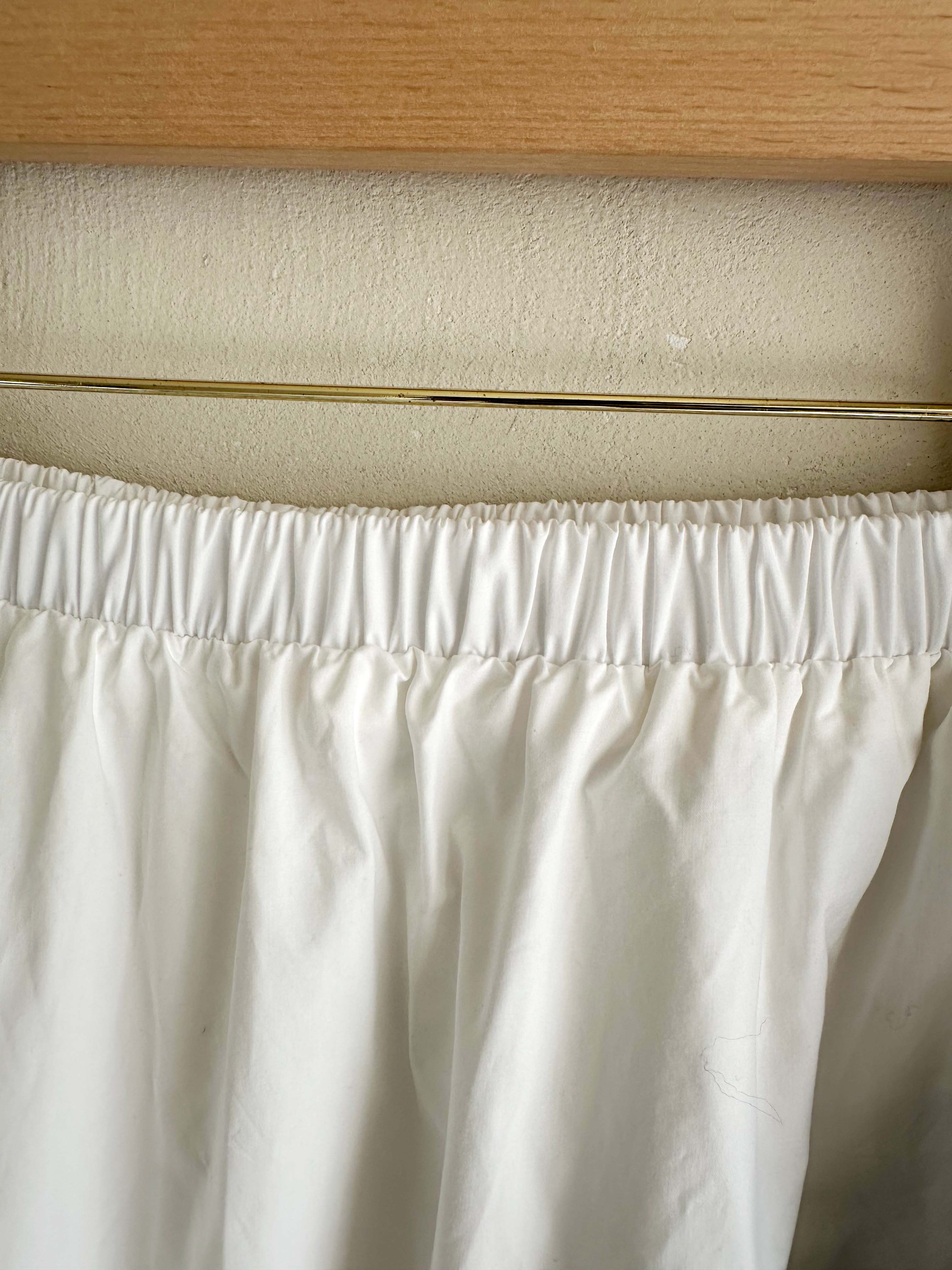 BS荷葉花擺中長裙(兩色)