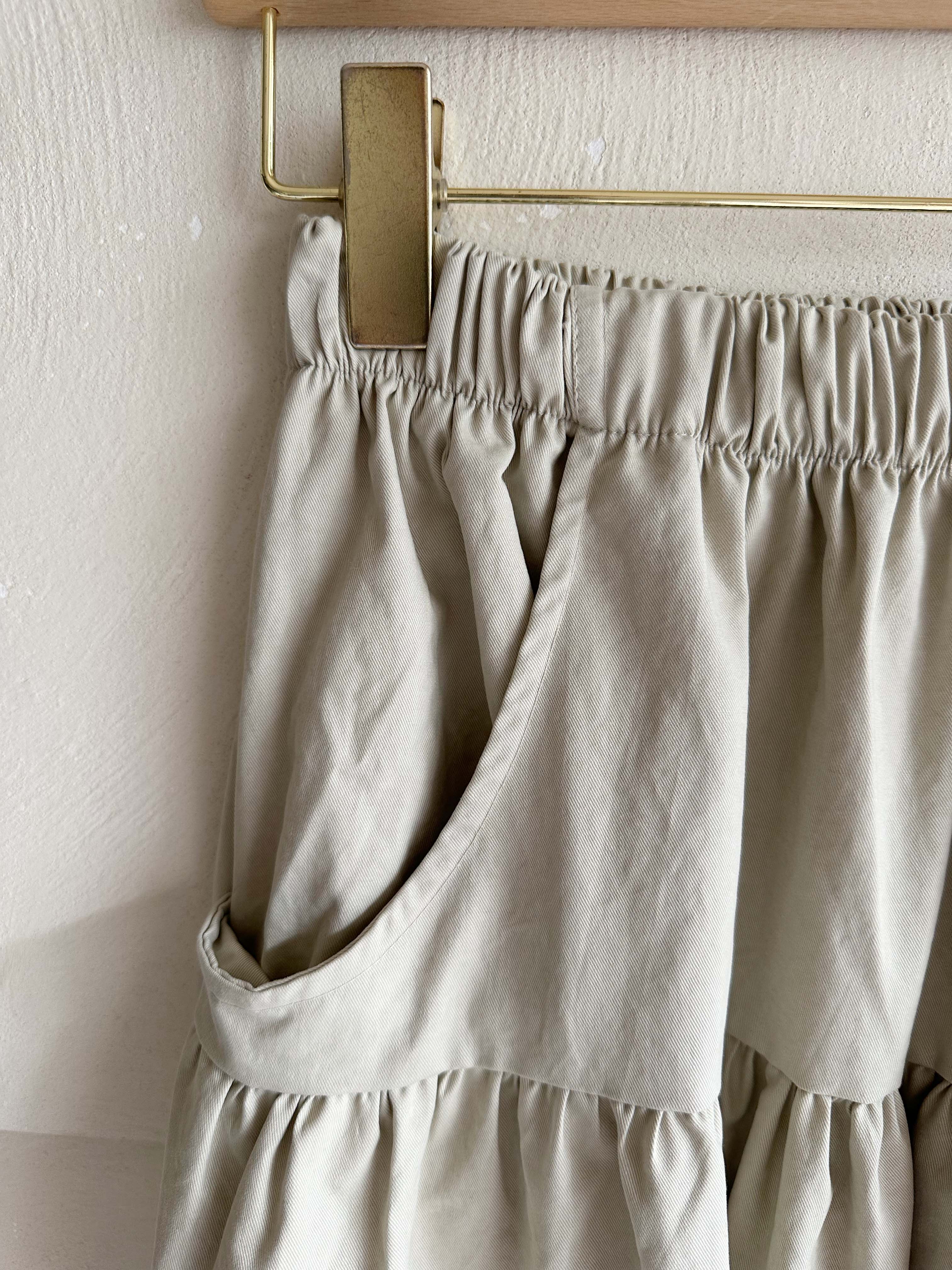 BS絨光層次長裙(兩色)