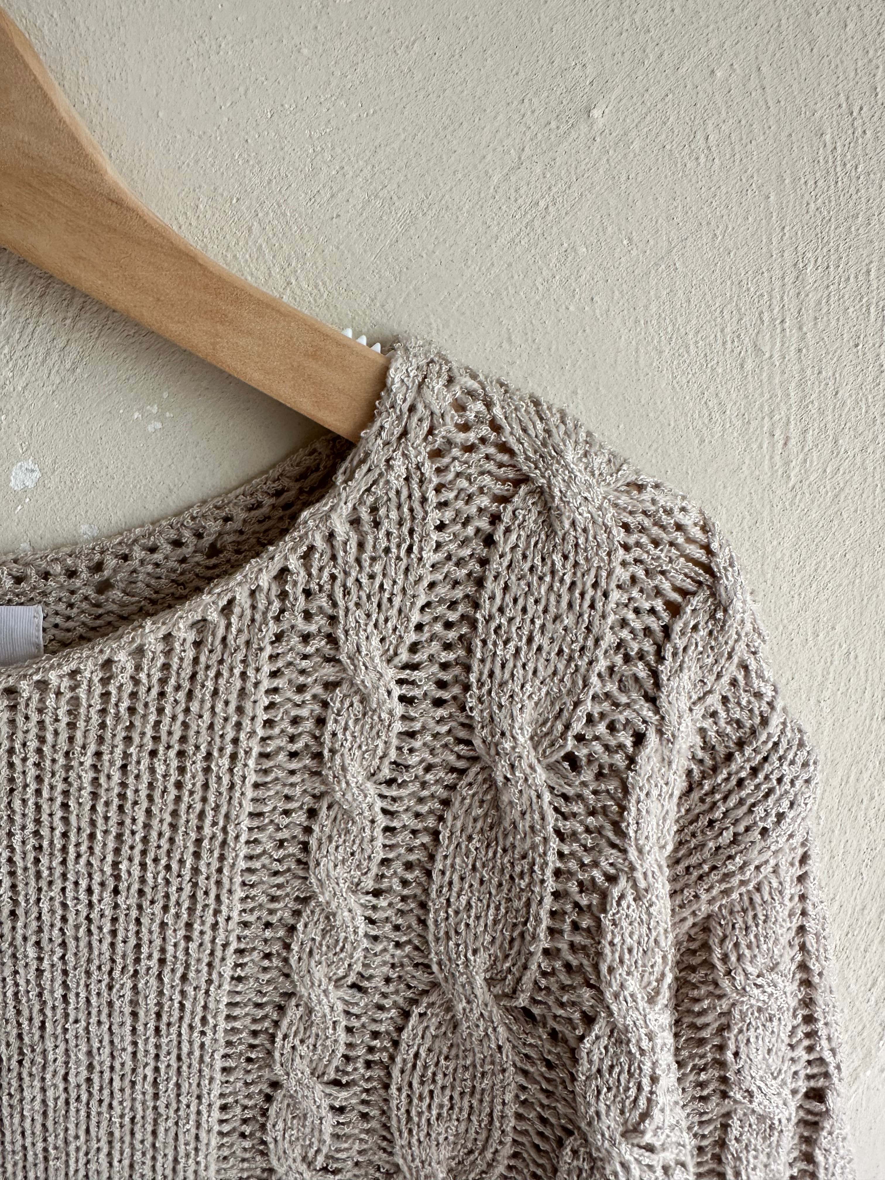 BS麻花針織上衣