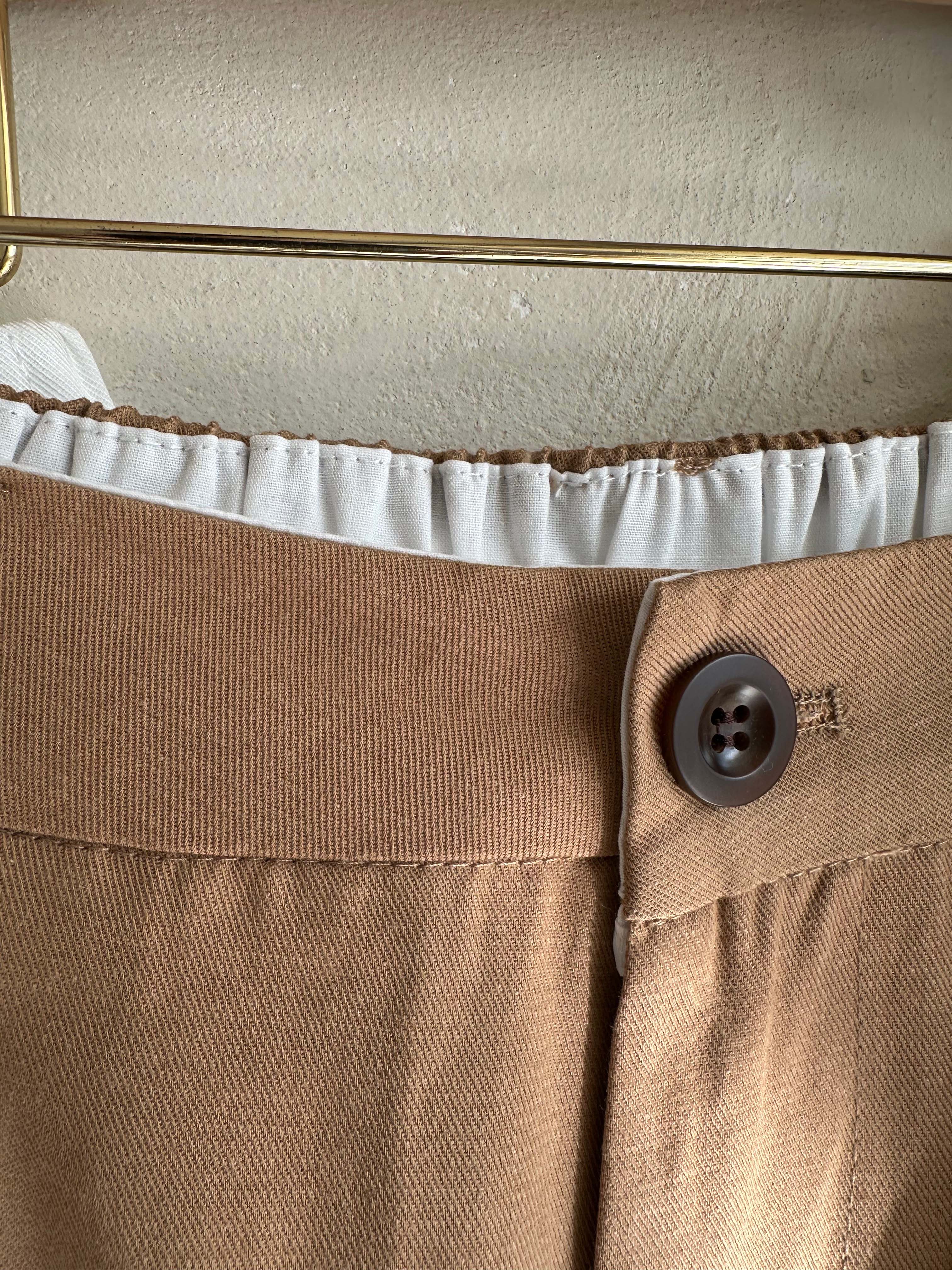 BS高腰挺版寬褲(三色)