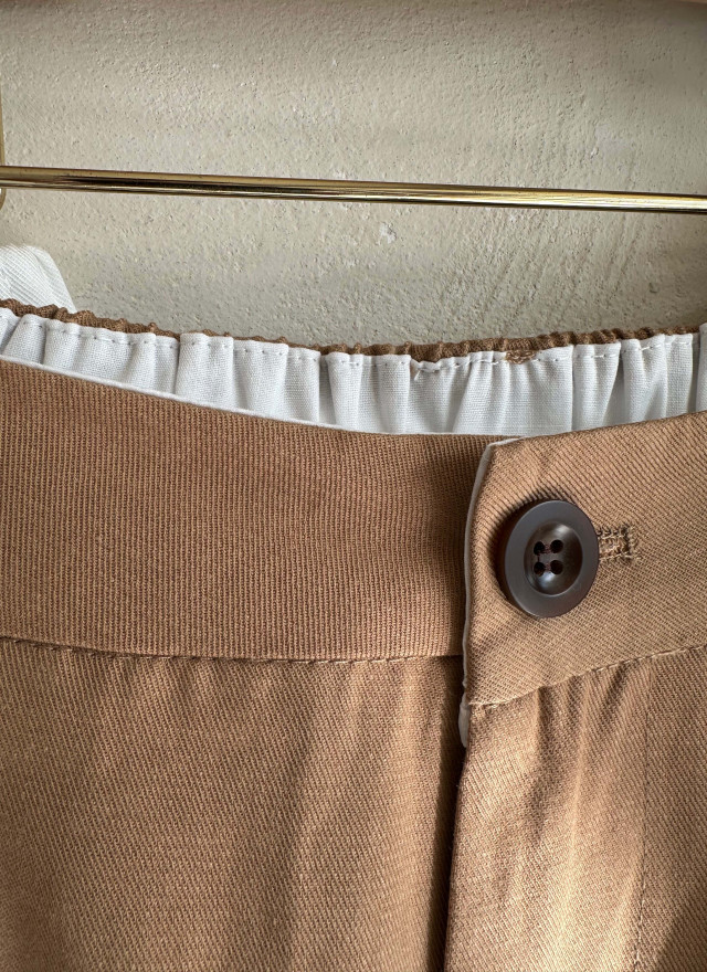 BS高腰挺版寬褲(三色)