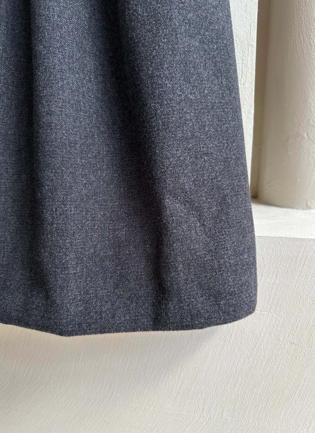 BS混織羊毛大V領洋裝(兩色)