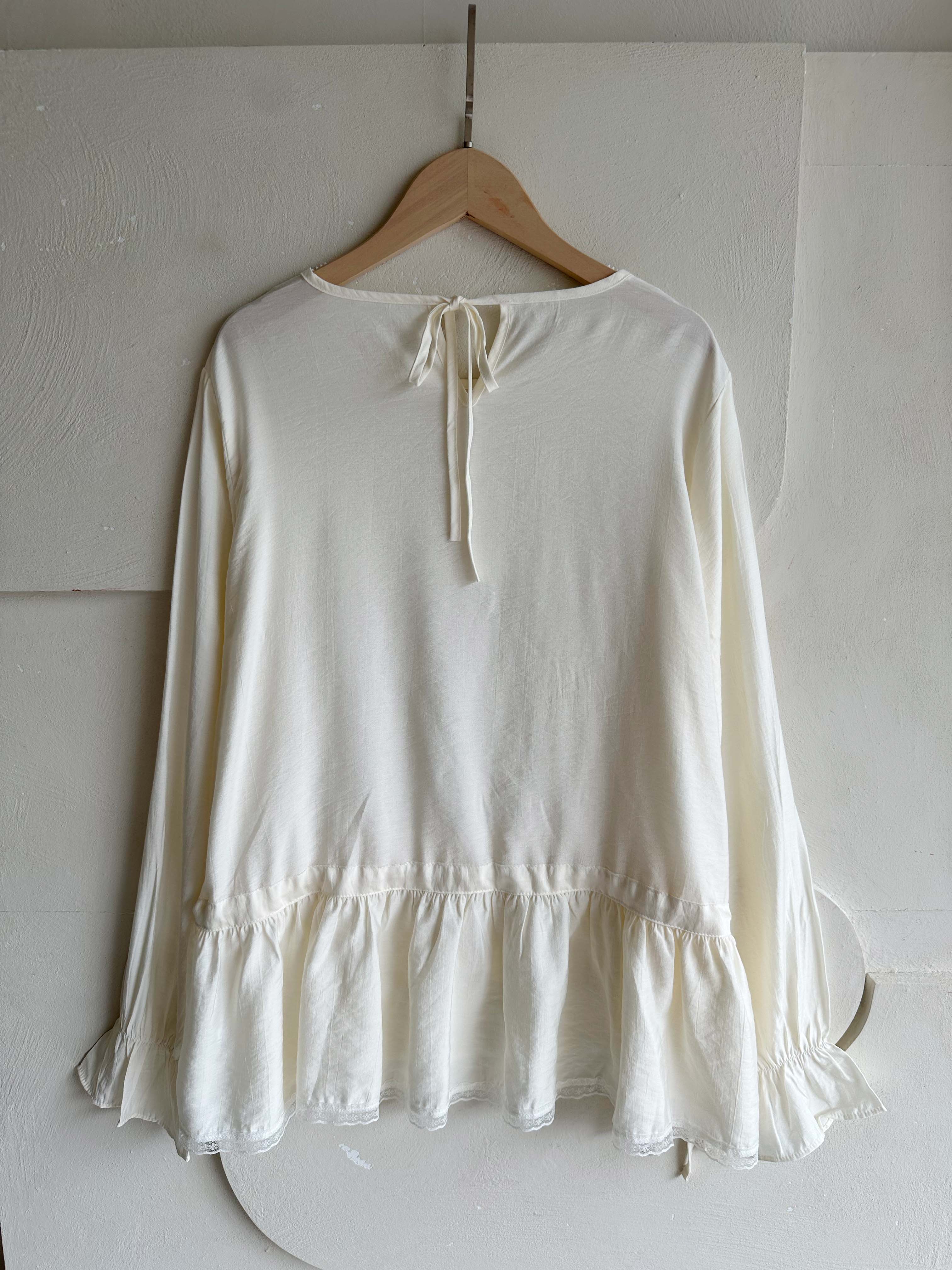 BS雲紗荷葉襯衫