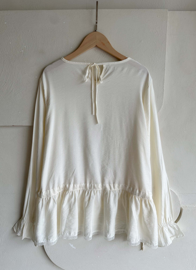 BS雲紗荷葉襯衫