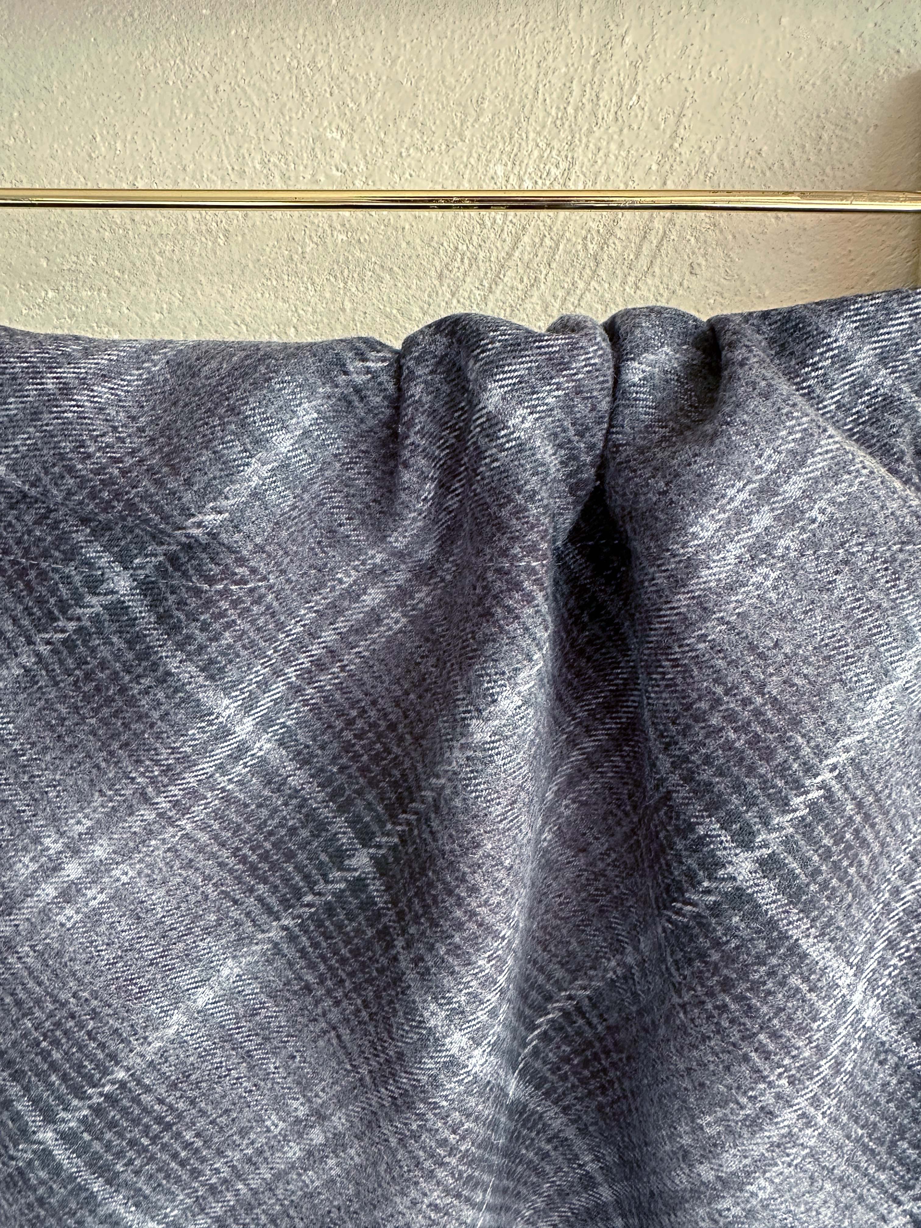 BS格紋綁帶長裙