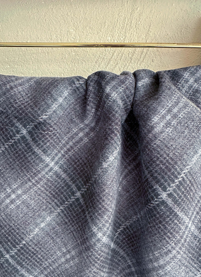 BS格紋綁帶長裙