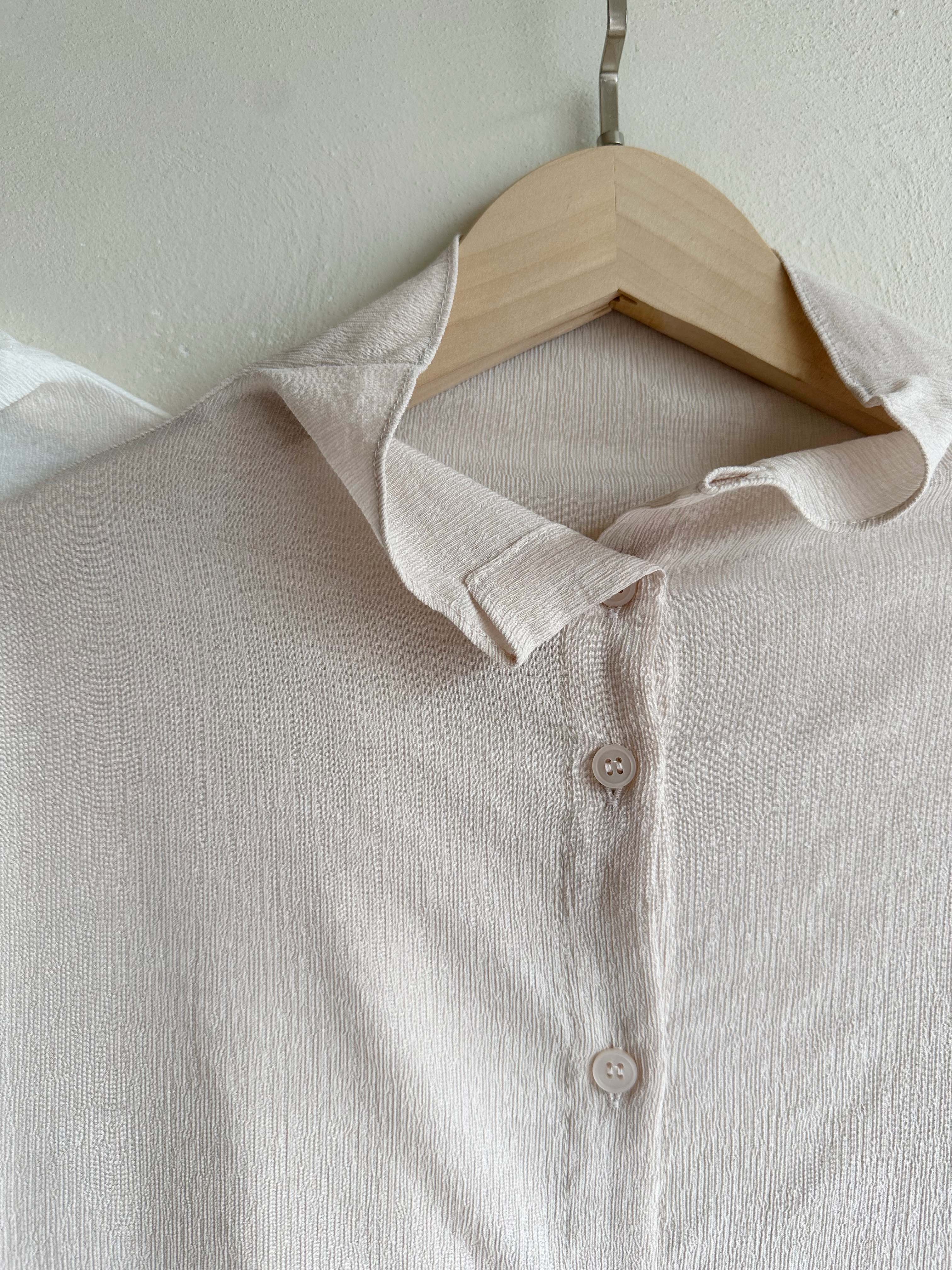 BS微領柔紗襯衫(兩色)