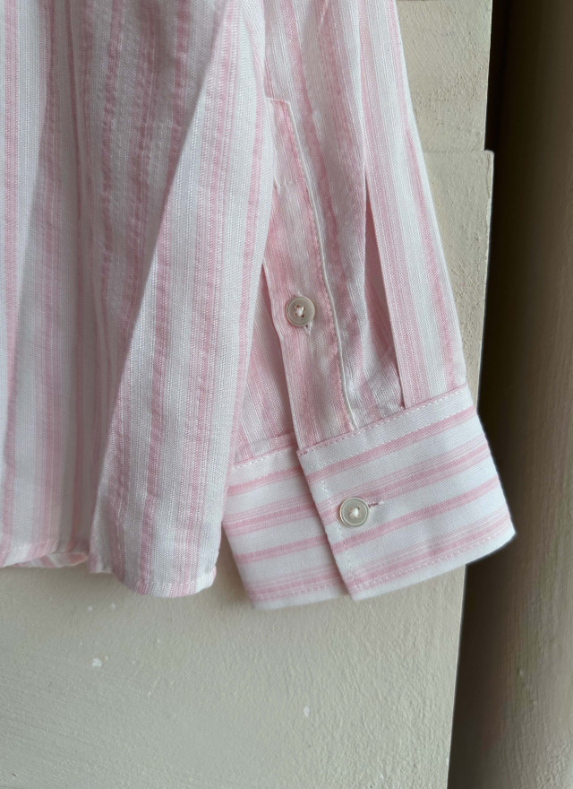 BS簡約多彩條紋襯衫(兩色)