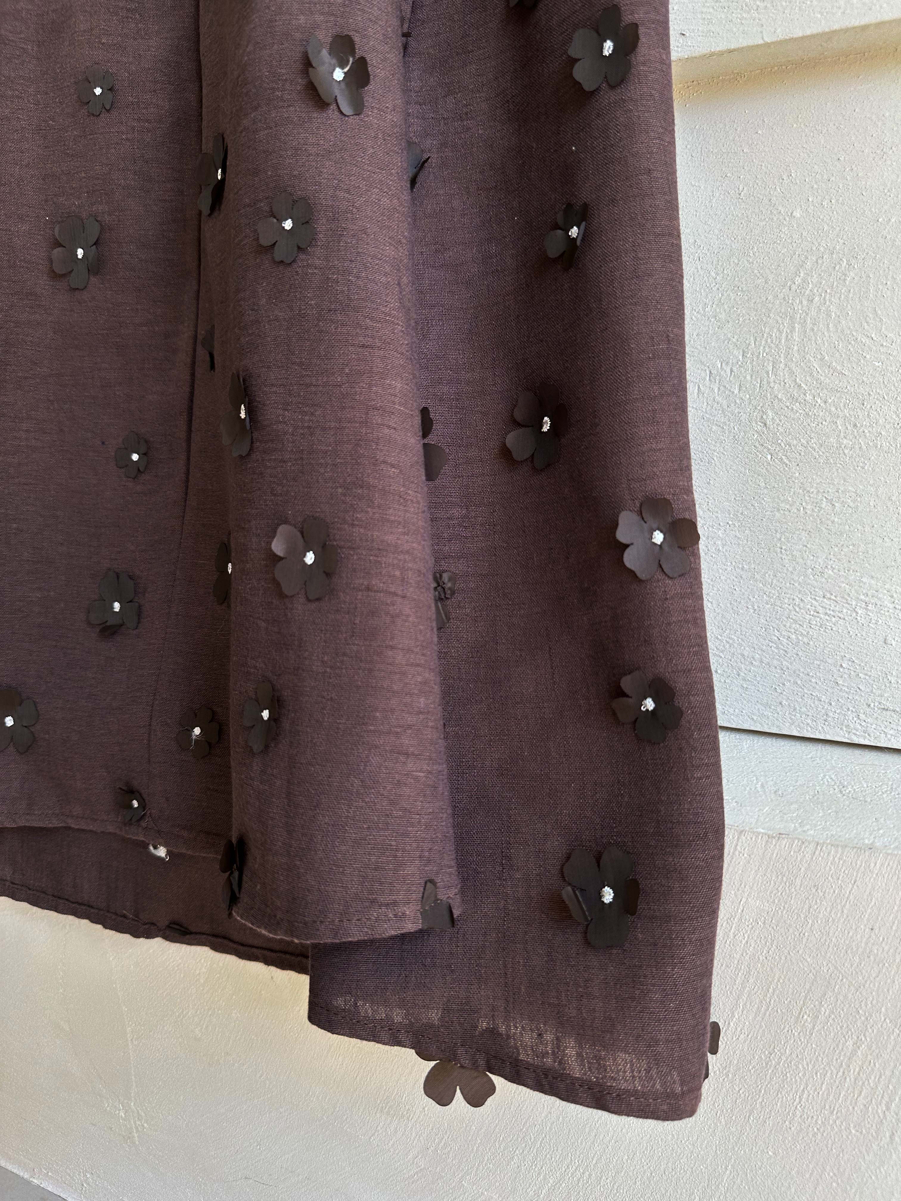 BS花語細肩立體洋裝