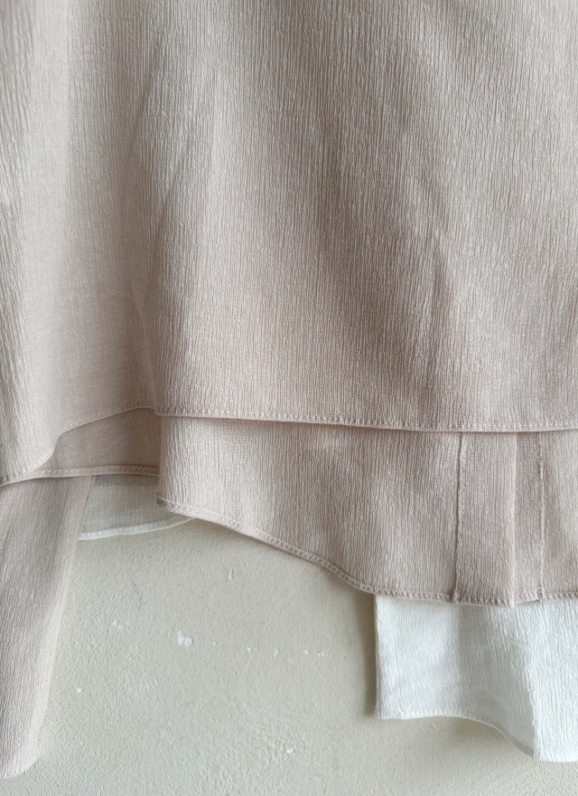 BS微領柔紗襯衫(兩色)