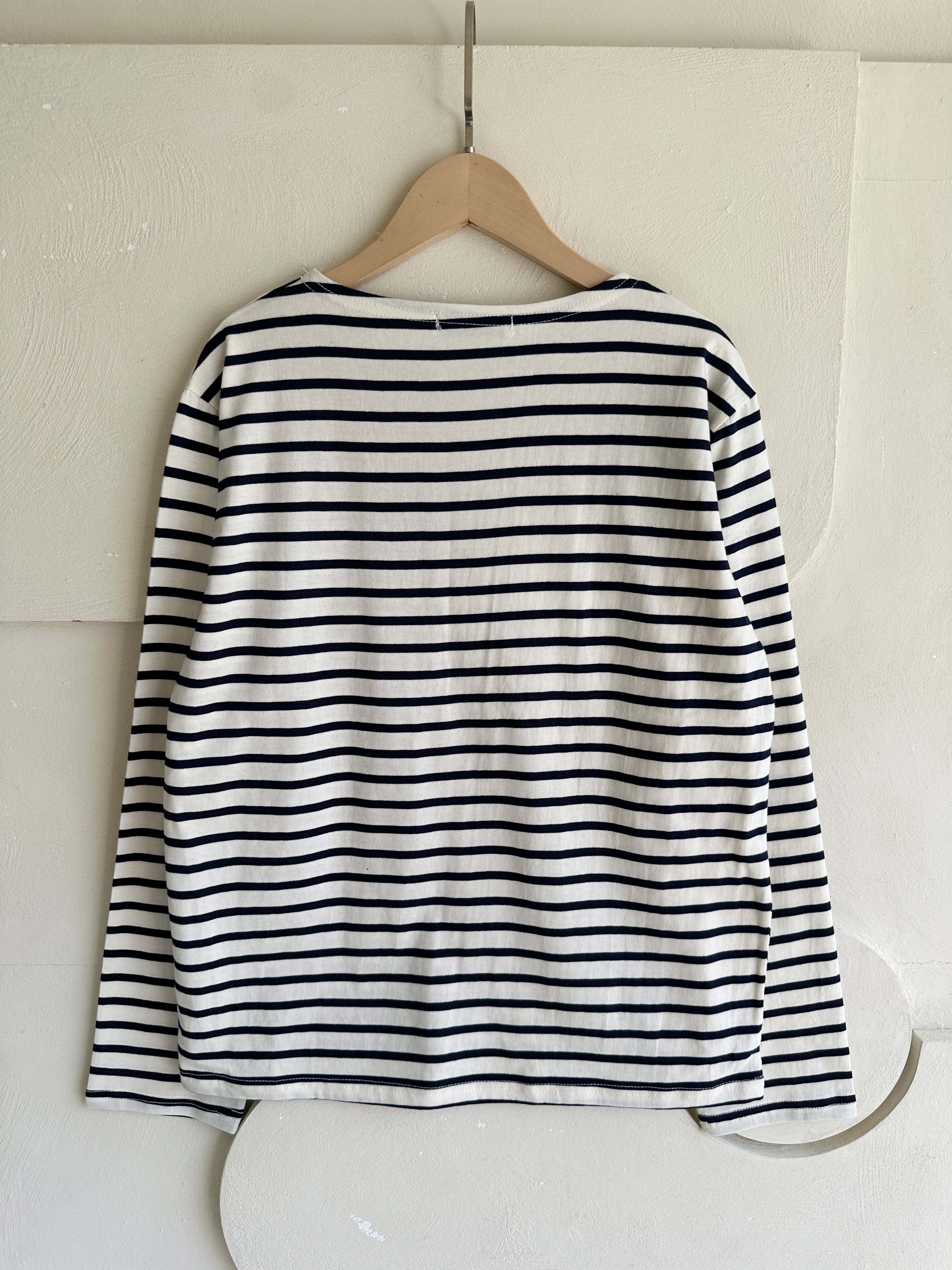 BS橫紋文字薄棉T