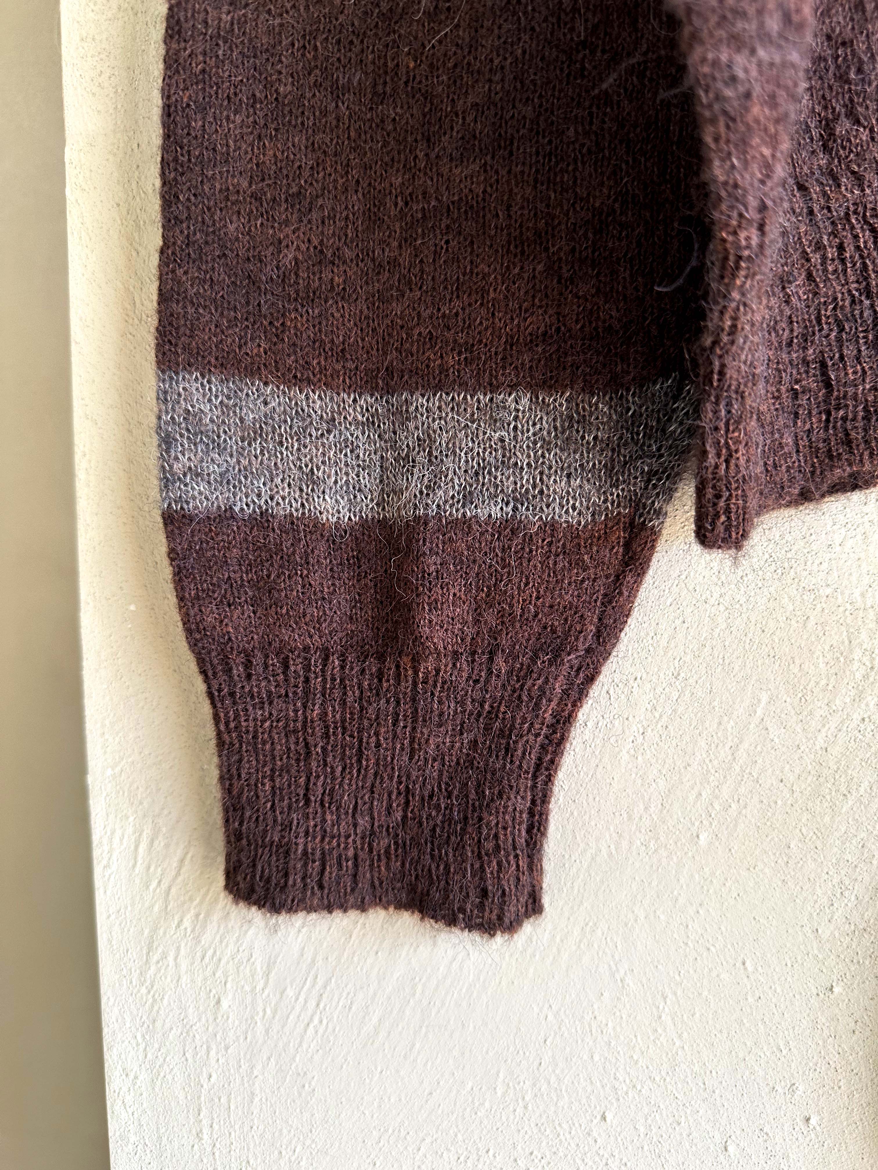 BS翻領條紋針織衫(兩色)