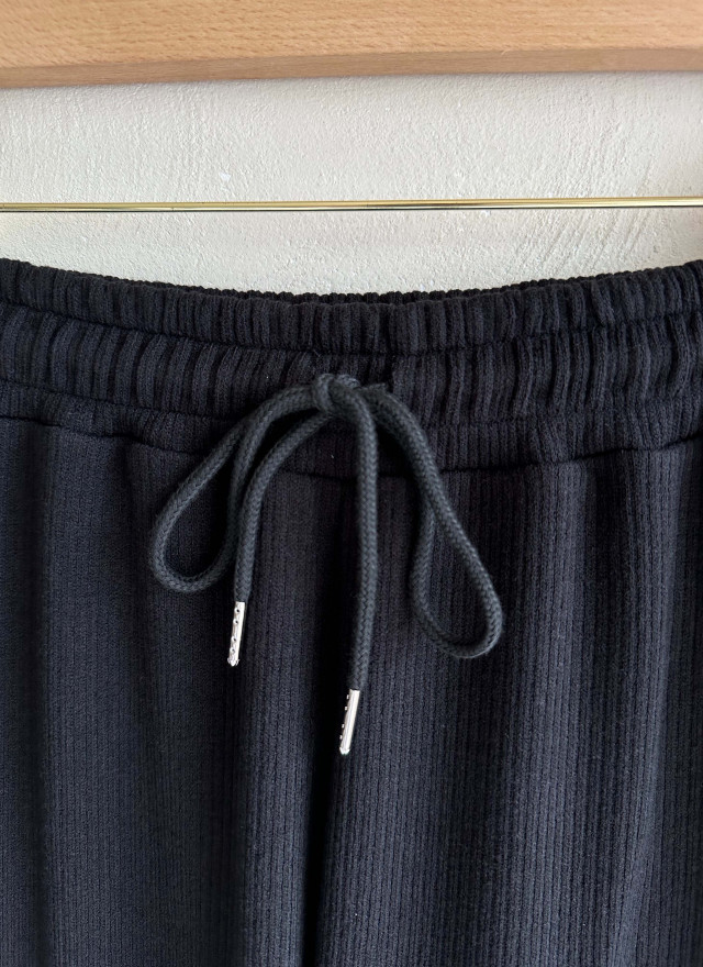 BS羅紋寬鬆長褲