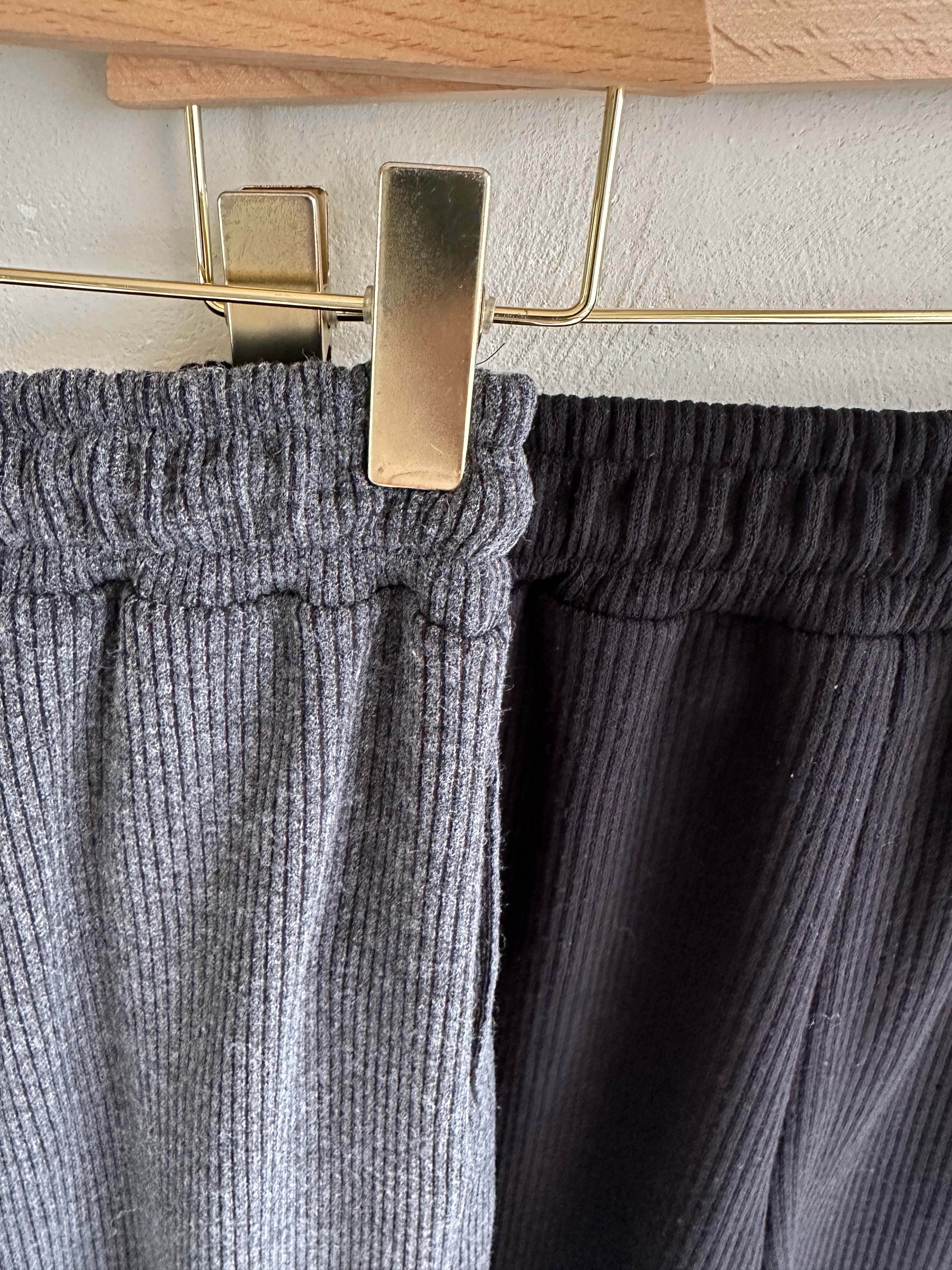 BS羅紋寬鬆長褲(兩色)