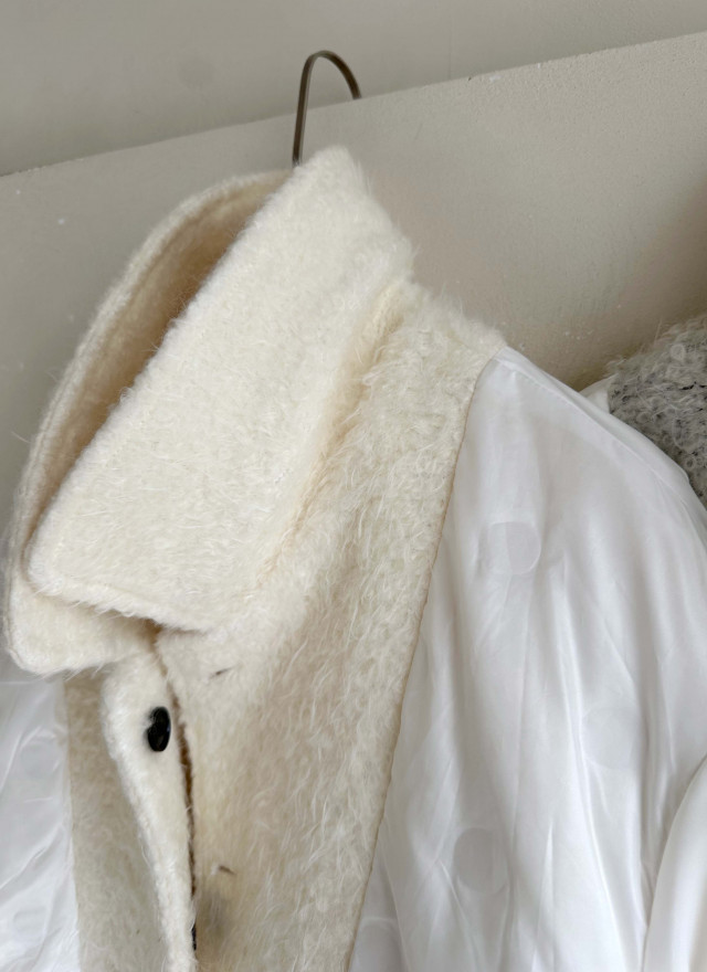 BS柔妍翻領毛呢大衣(兩色)