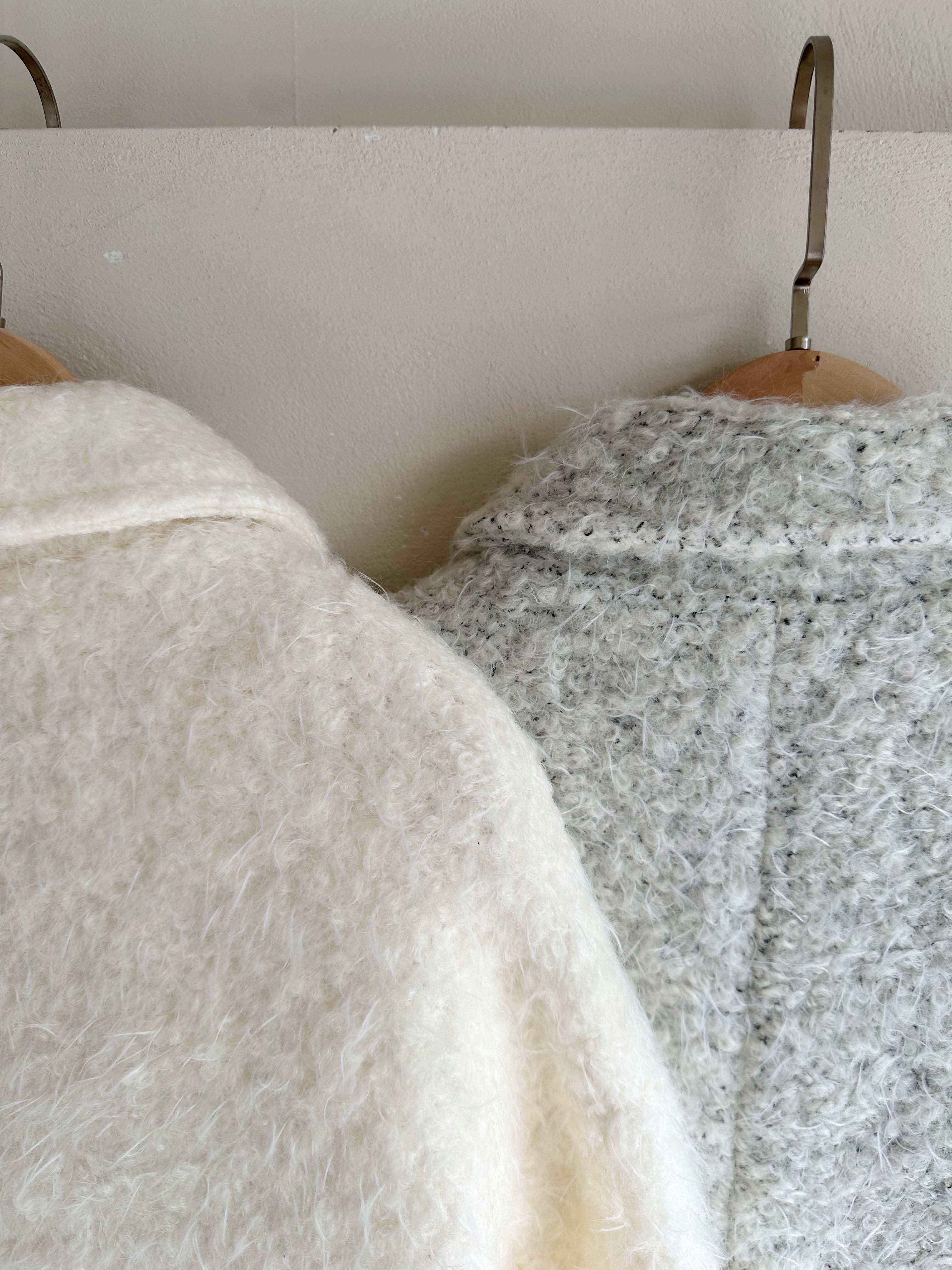 BS柔妍翻領毛呢大衣(兩色)