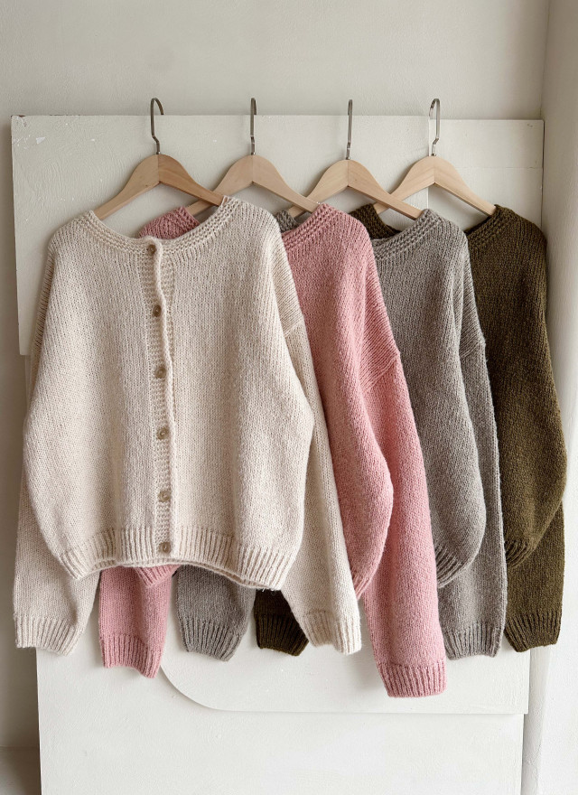 BS嫩彩針織開襟衫(四色)