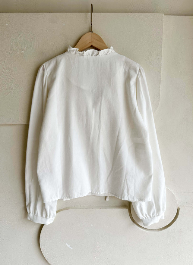 BS摺邊綁帶襯衫