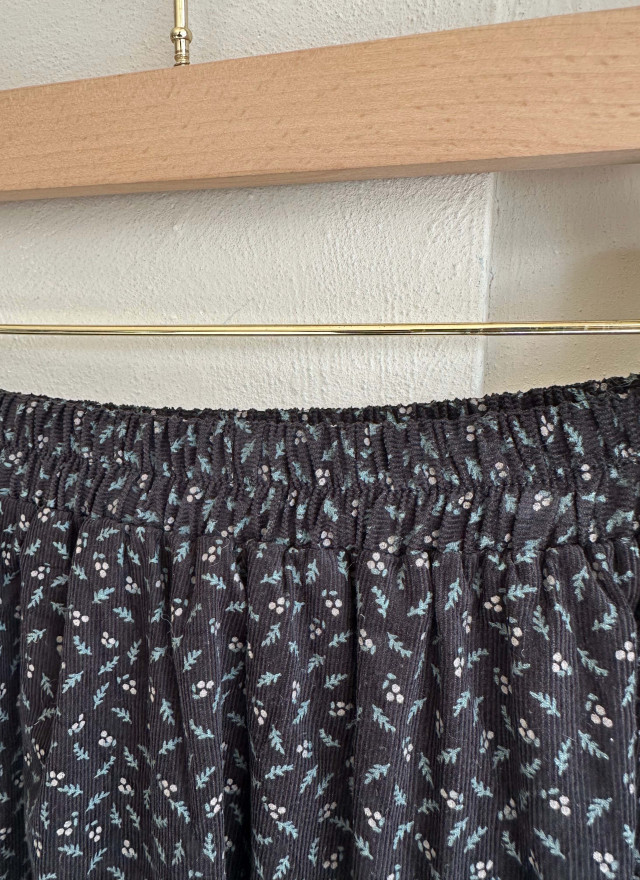 BS小碎花中長裙(兩色)