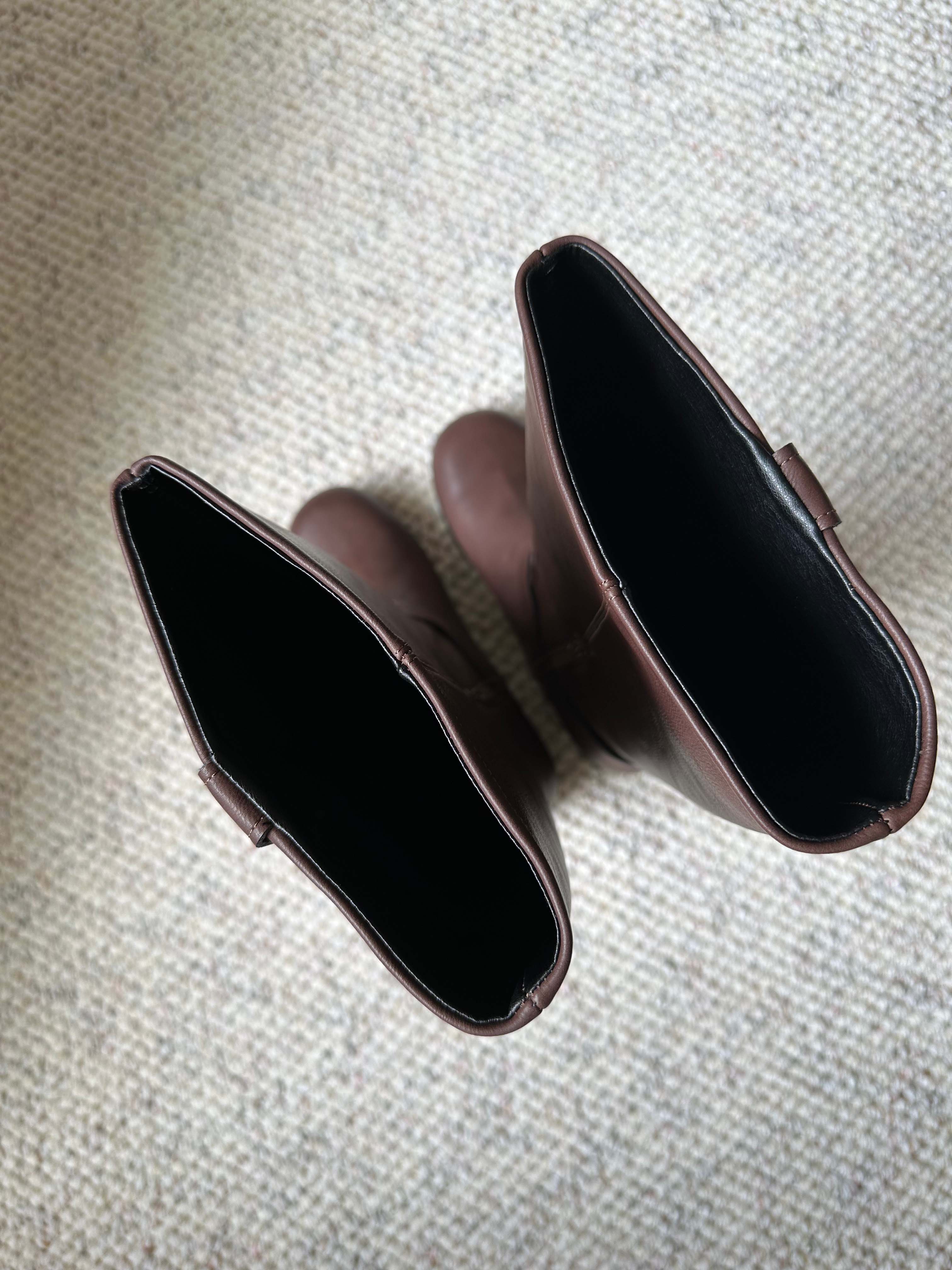 BS波希釦環咖啡長靴 (特殊代購)