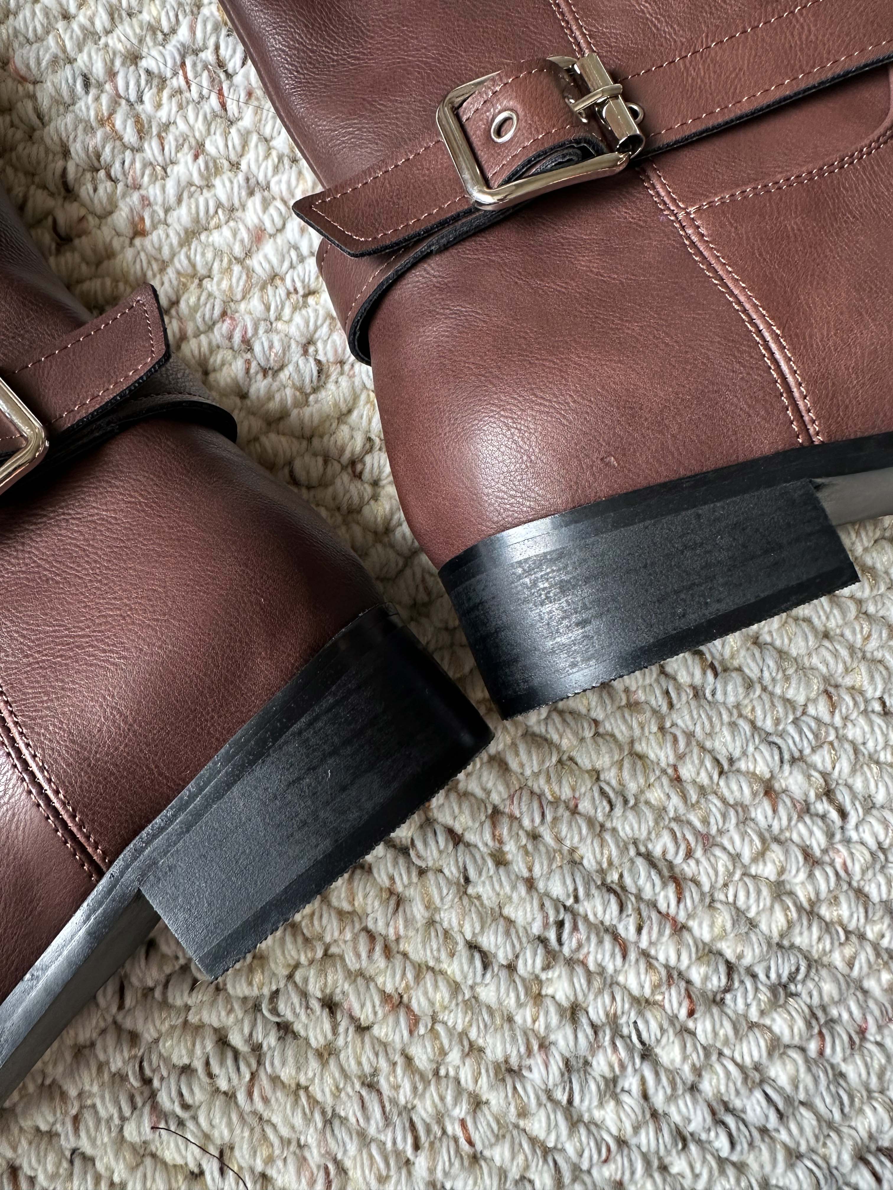 BS波希釦環咖啡長靴 (特殊代購)