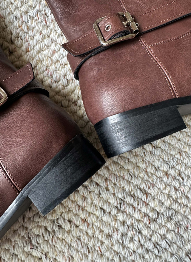 BS波希釦環咖啡長靴 (特殊代購)