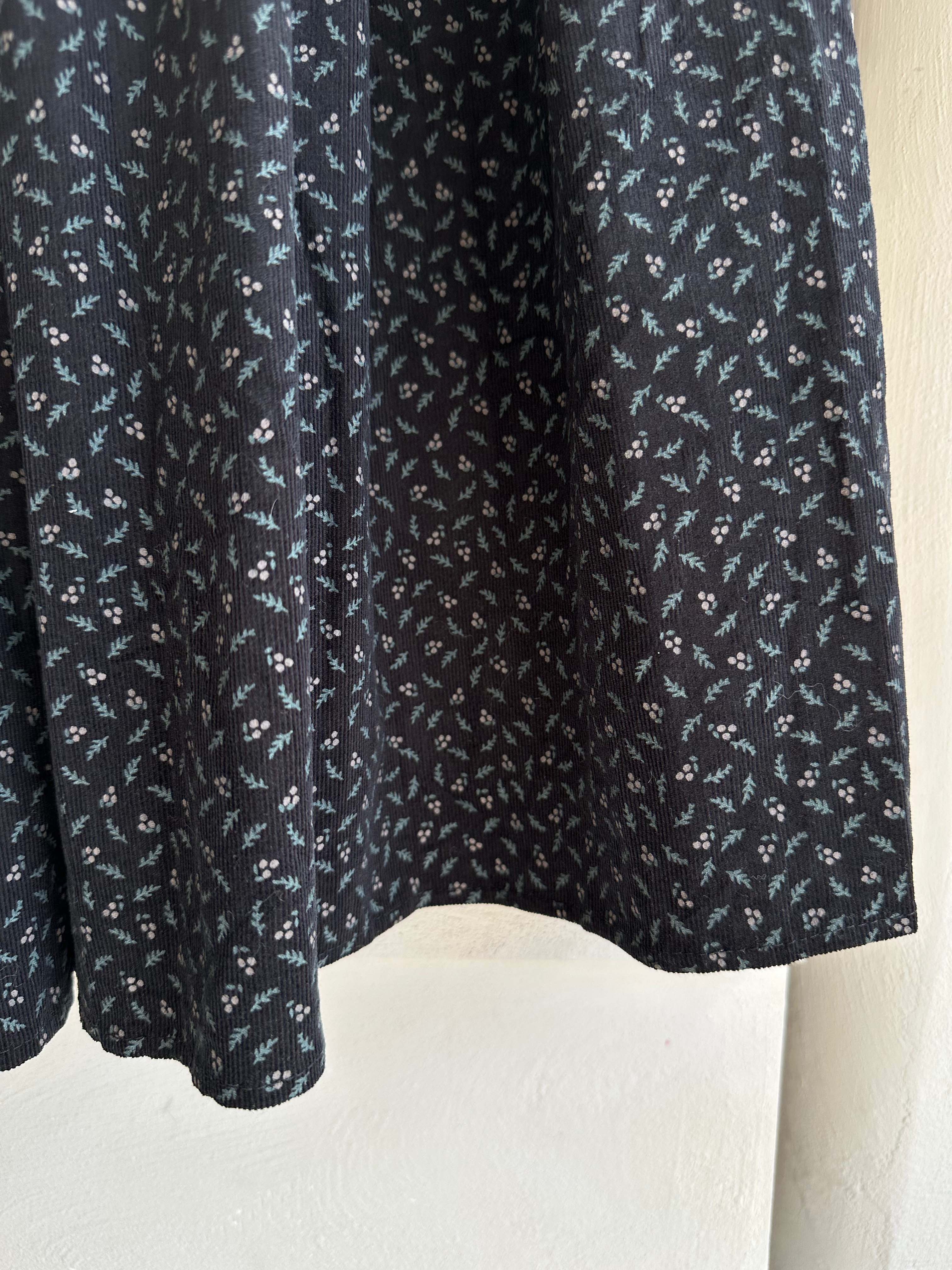 BS小碎花中長裙(兩色)