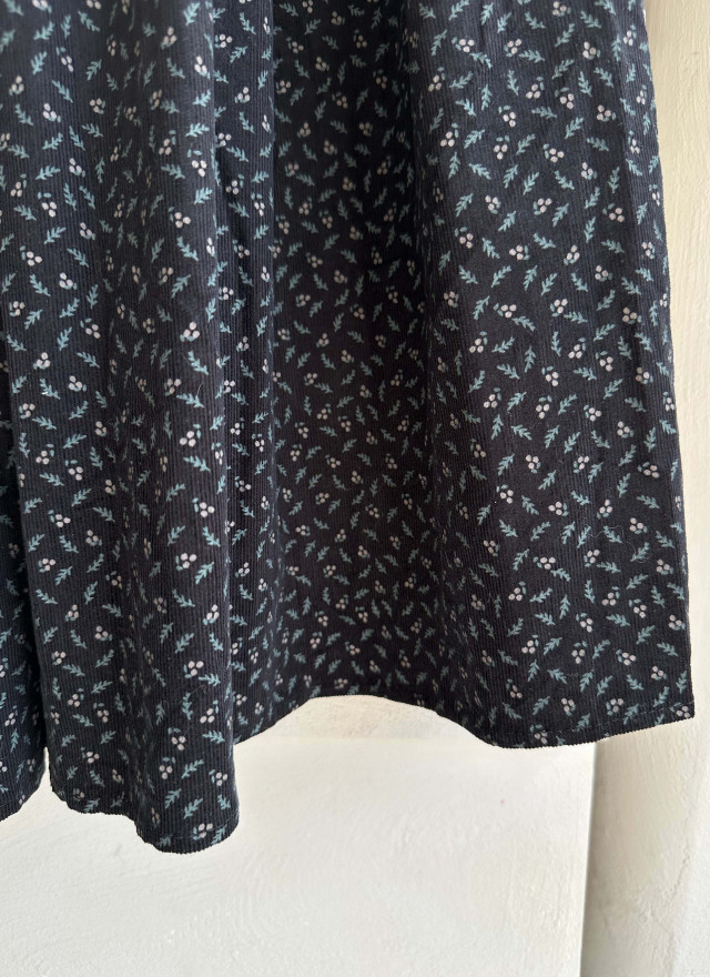 BS小碎花中長裙(兩色)