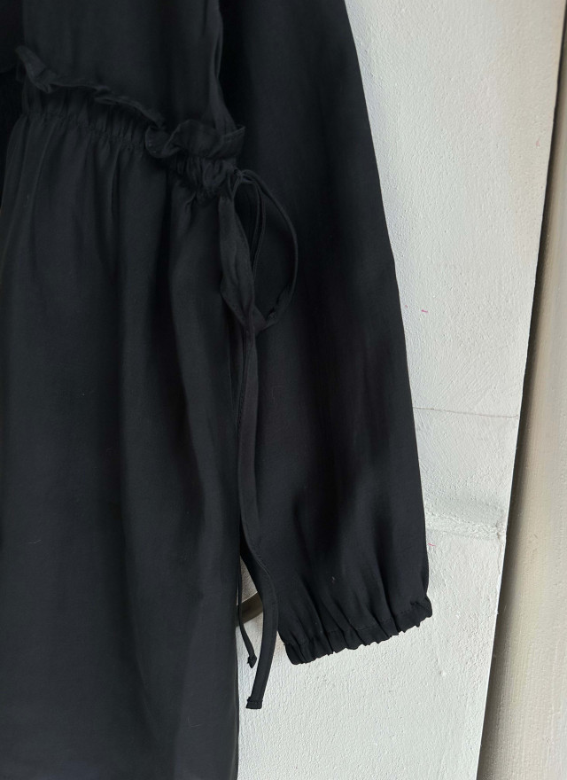 BS側綁帶層次洋裝