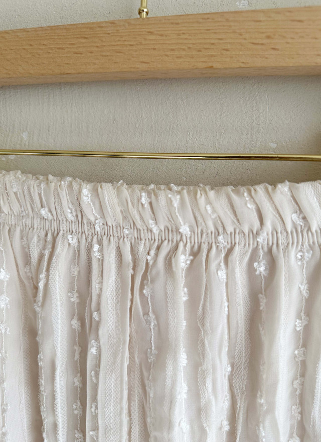 BS微亮絲紋理長裙(兩色)