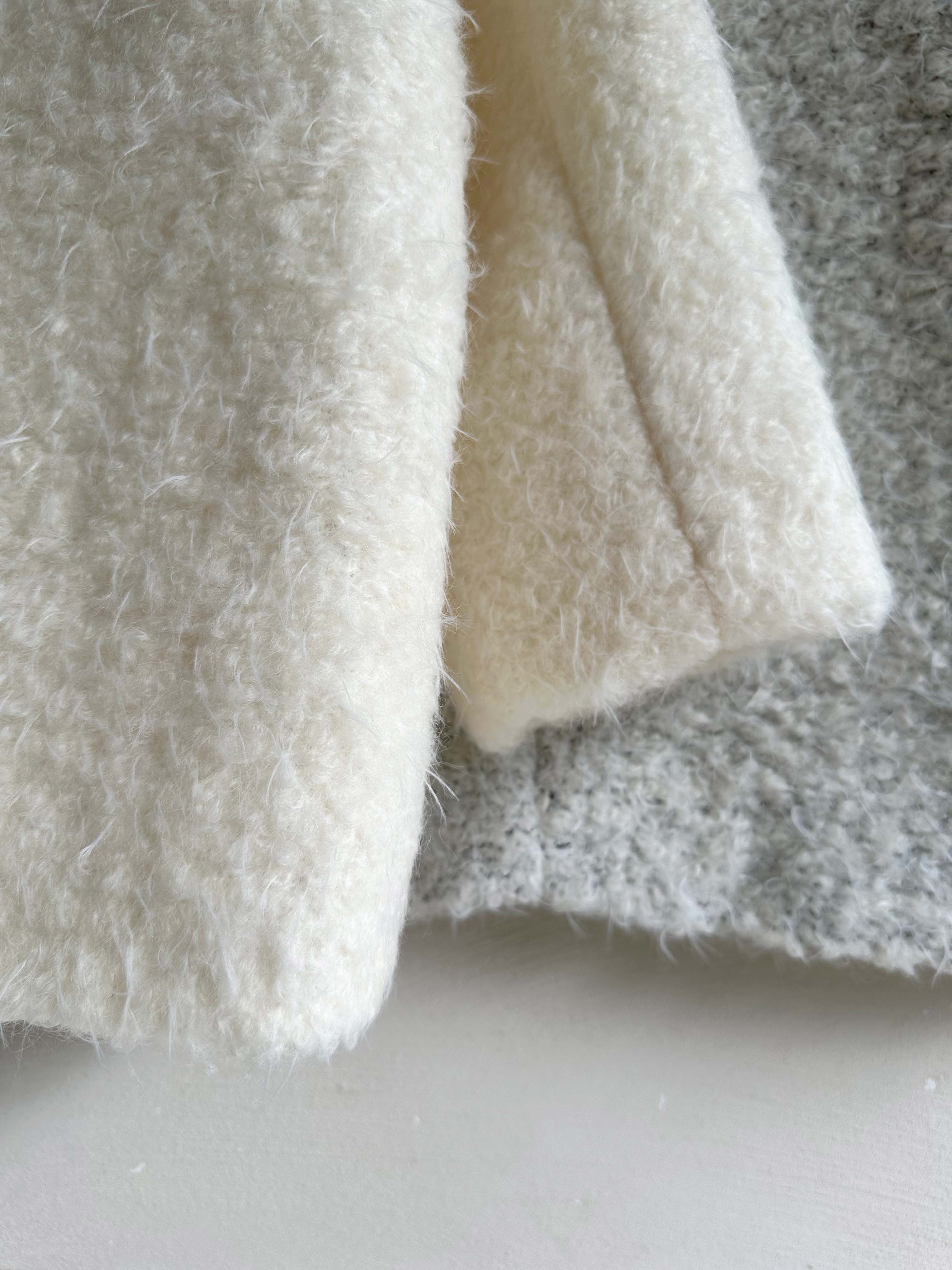 BS柔妍翻領毛呢大衣(兩色)