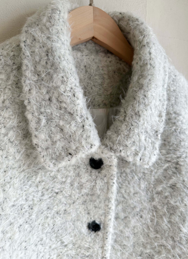 BS柔妍翻領毛呢大衣(兩色)