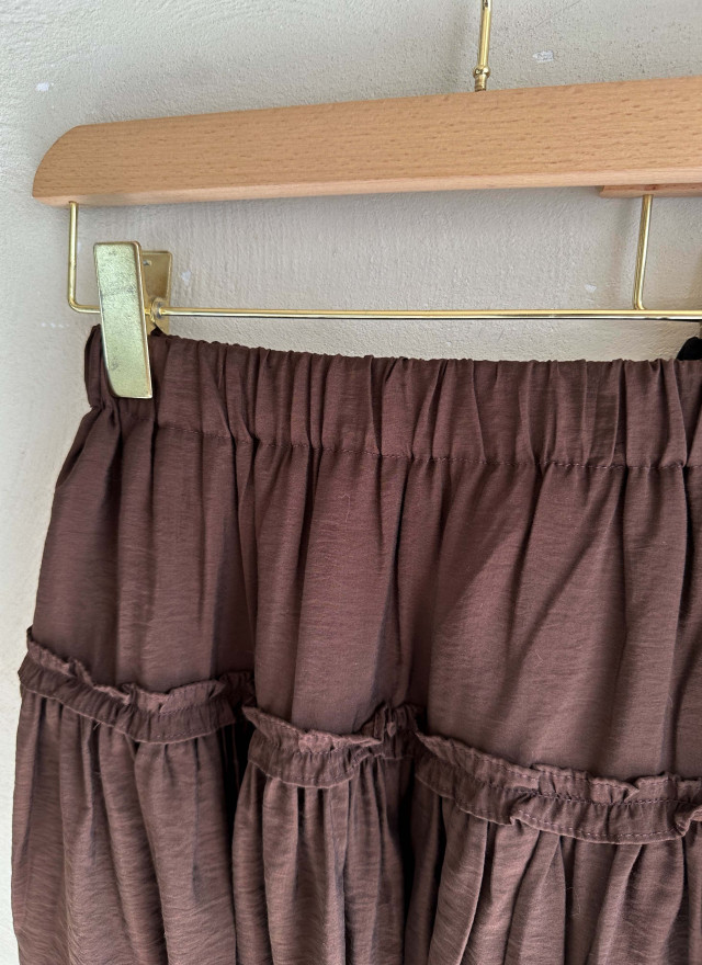 BS摺邊層次裙(兩色)