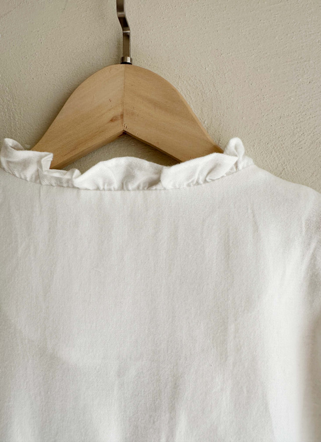 BS摺邊綁帶襯衫