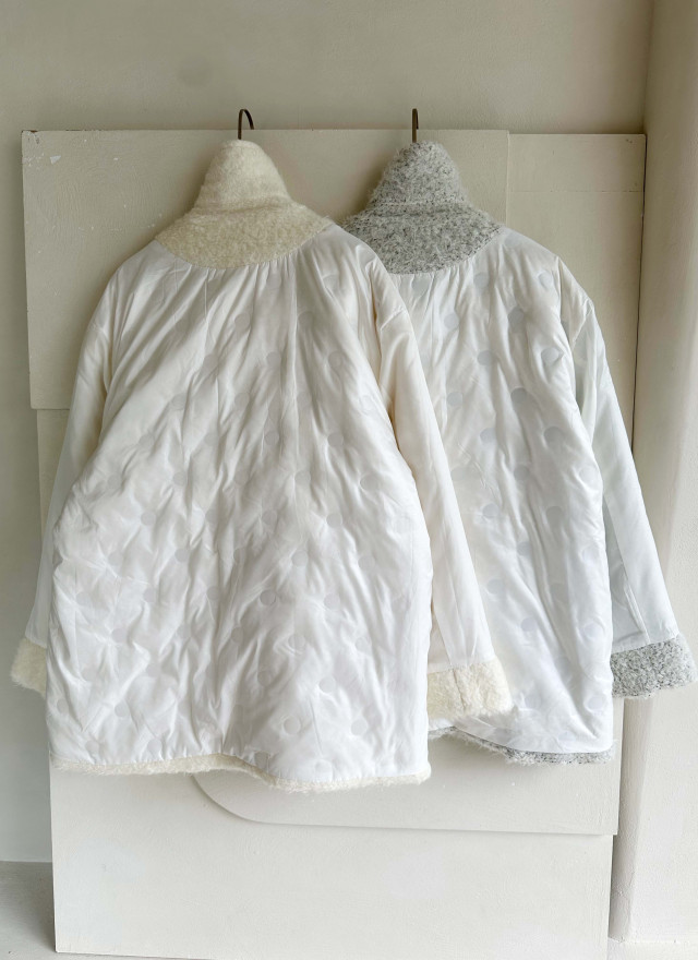 BS柔妍翻領毛呢大衣(兩色)