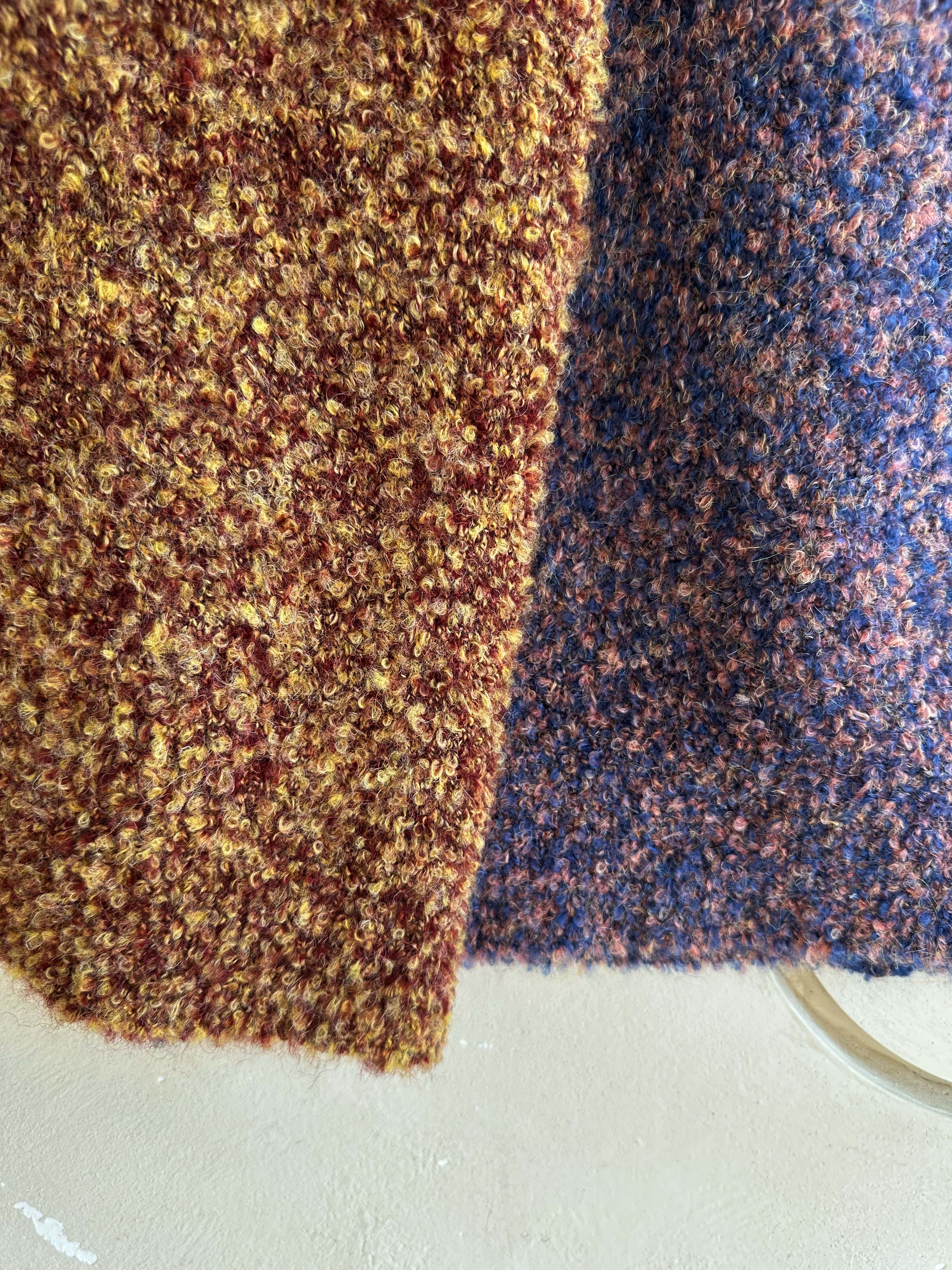 BS 混織V領背心(兩色)