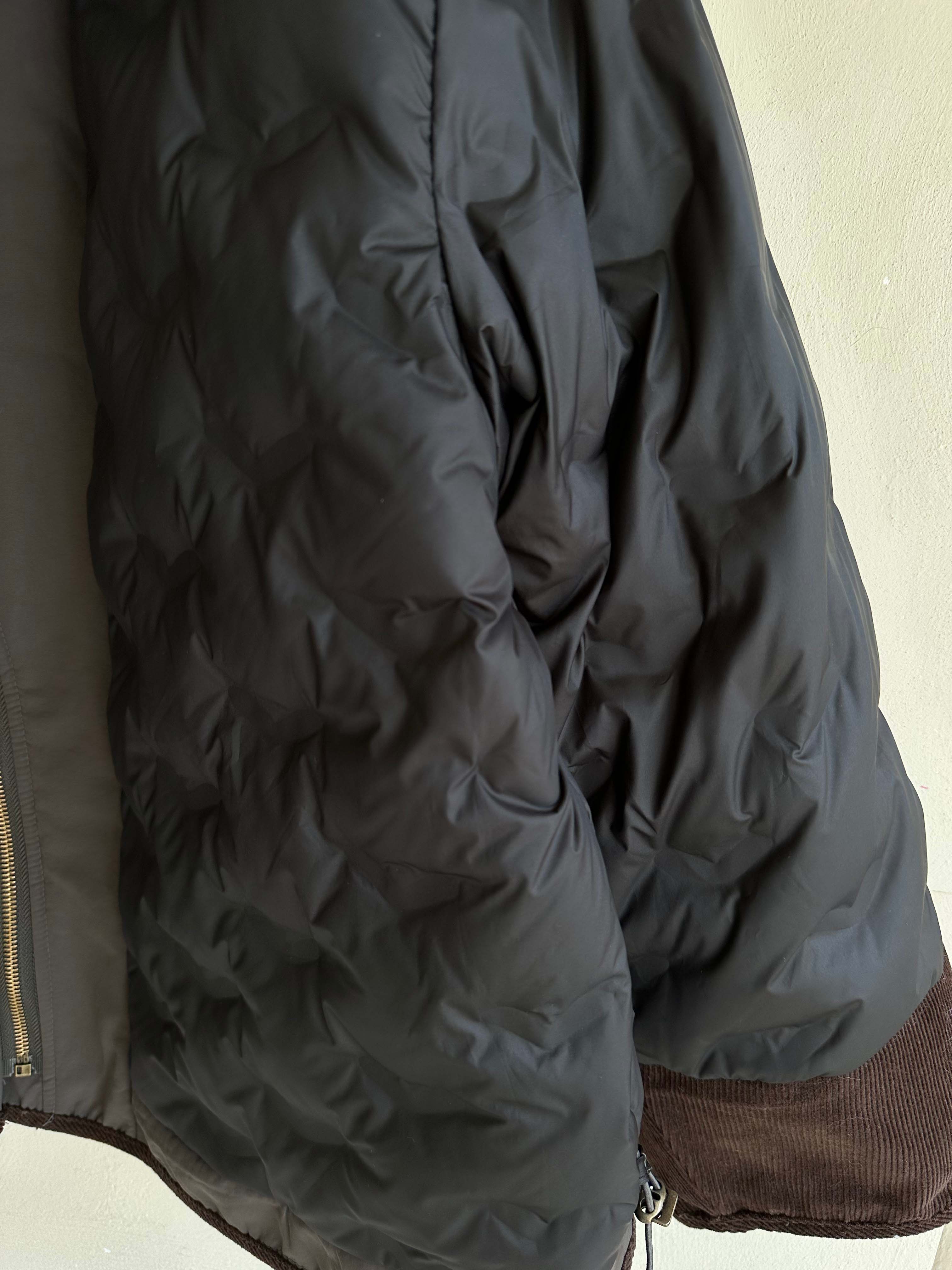 韓國撞色鴨絨外套-毛領不可拆