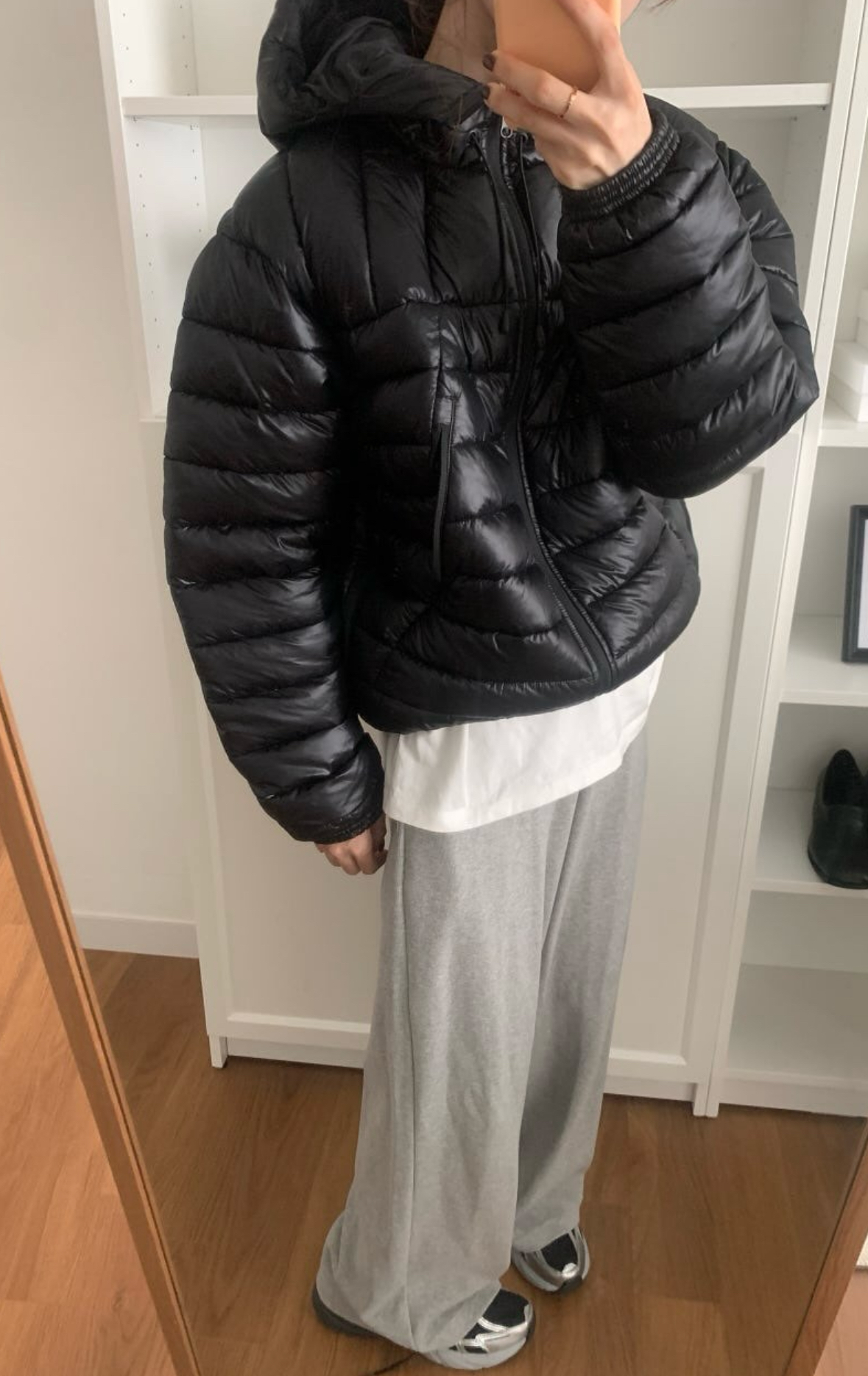 BS韓國多口袋連帽羽絨外套(三色)