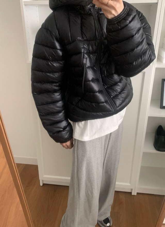 BS韓國多口袋連帽羽絨外套(三色)