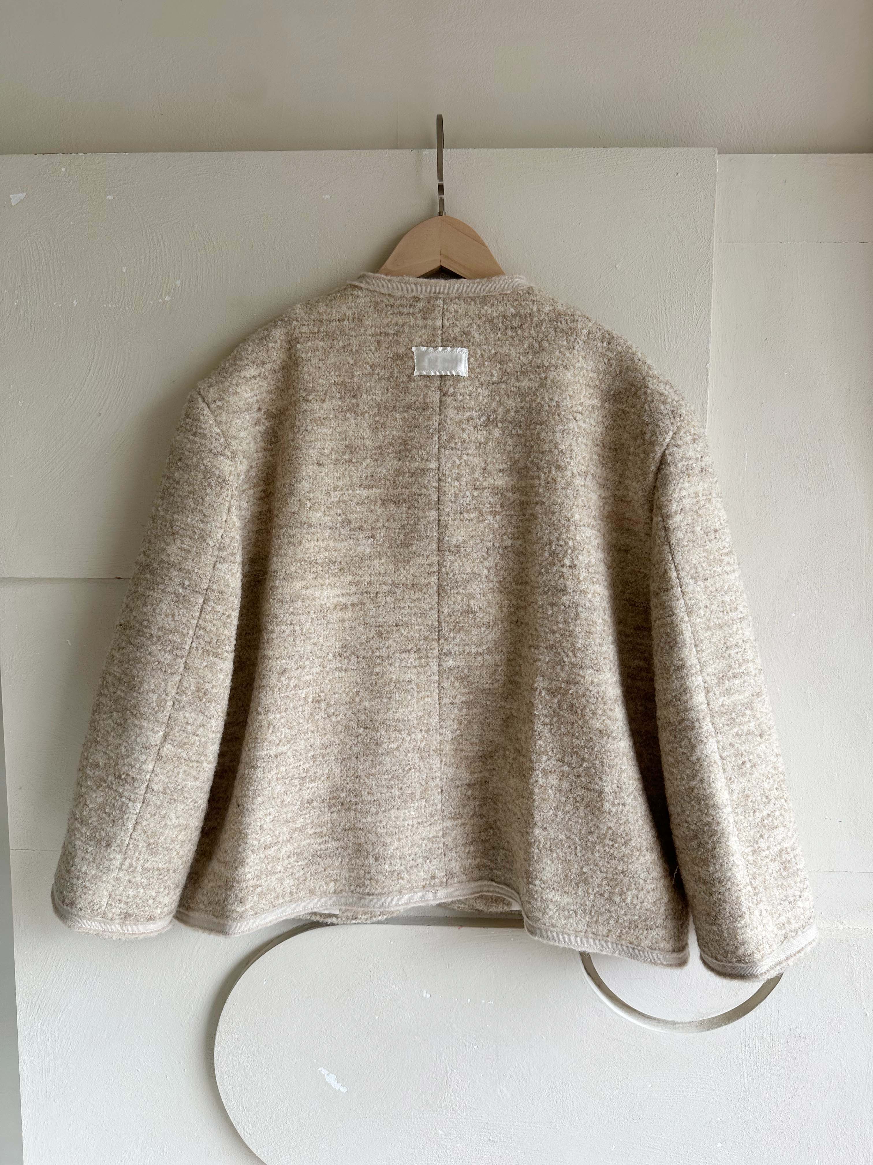 BS溫潤混織小香羊毛外套