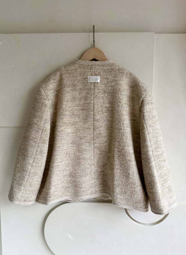 BS溫潤混織小香羊毛外套