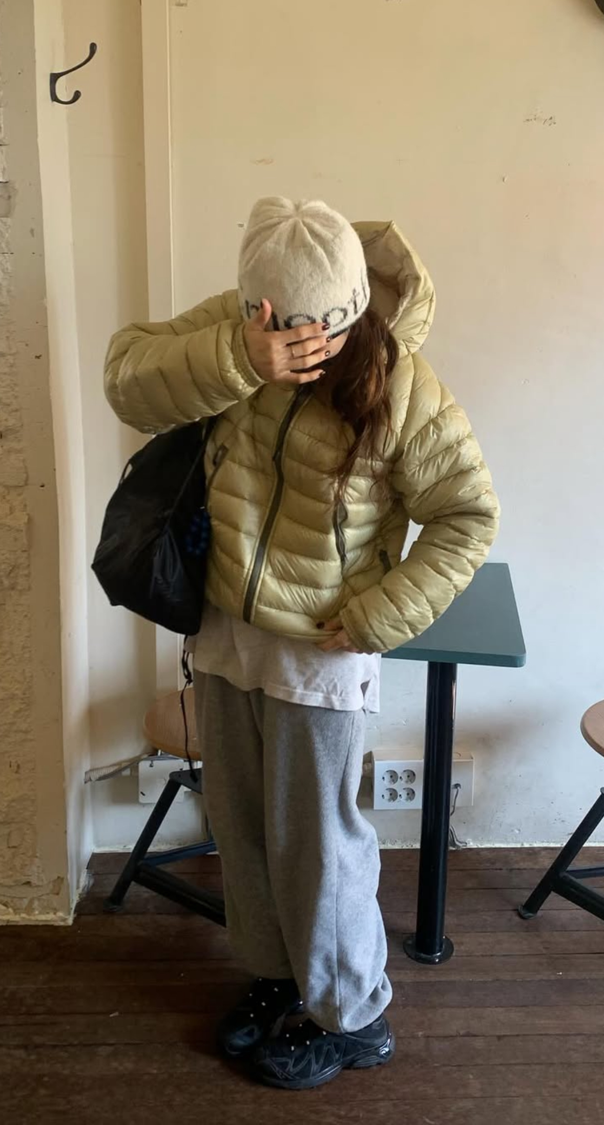 BS韓國多口袋連帽羽絨外套(三色)