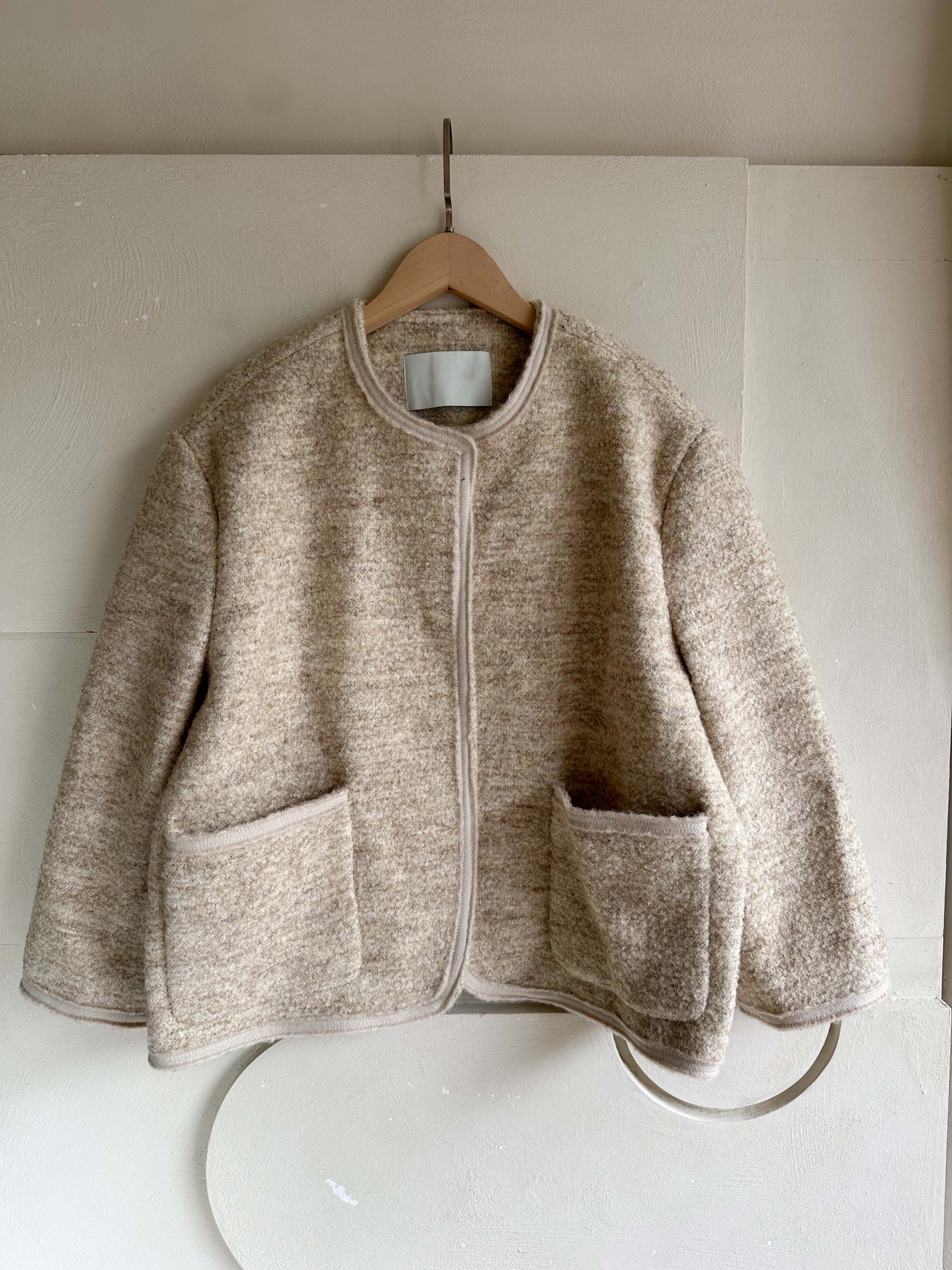 BS溫潤混織小香羊毛外套