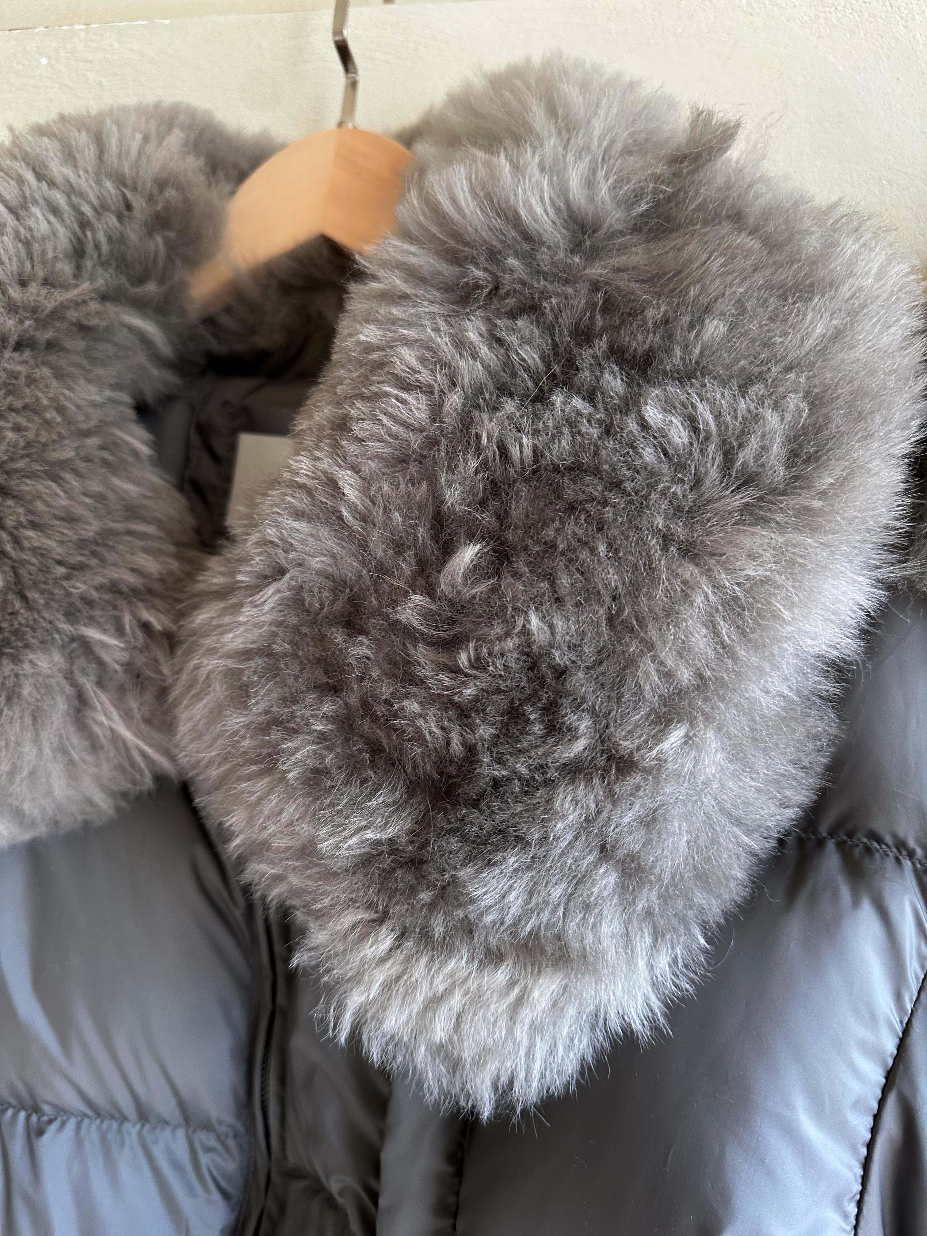 BS韓國可拆毛領鴨絨外套(兩色)-高度保暖