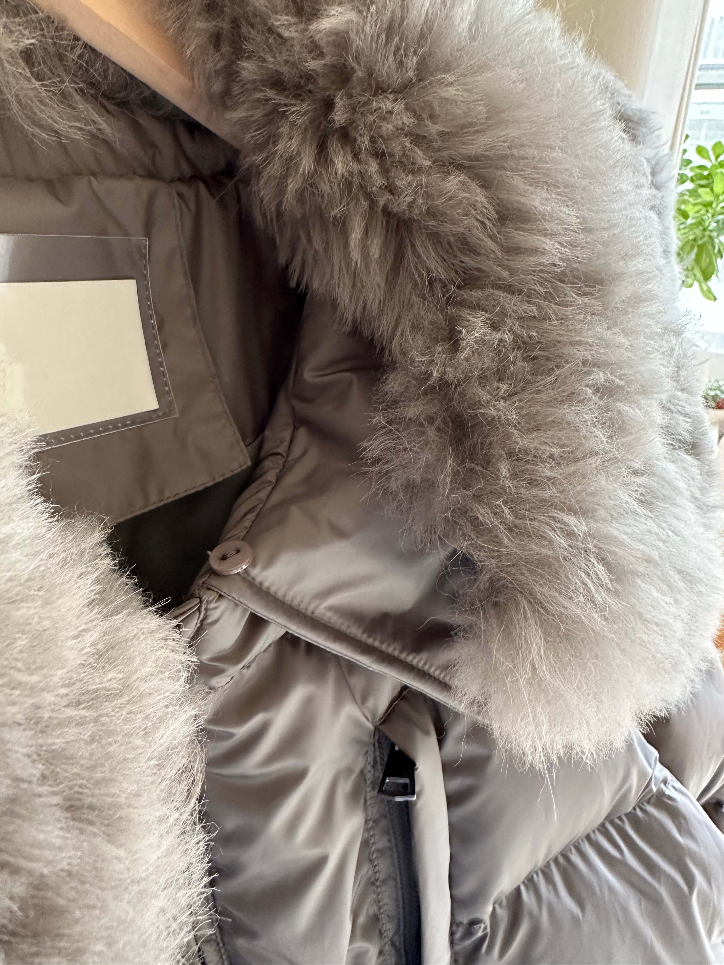 BS韓國可拆毛領鴨絨外套(兩色)-高度保暖